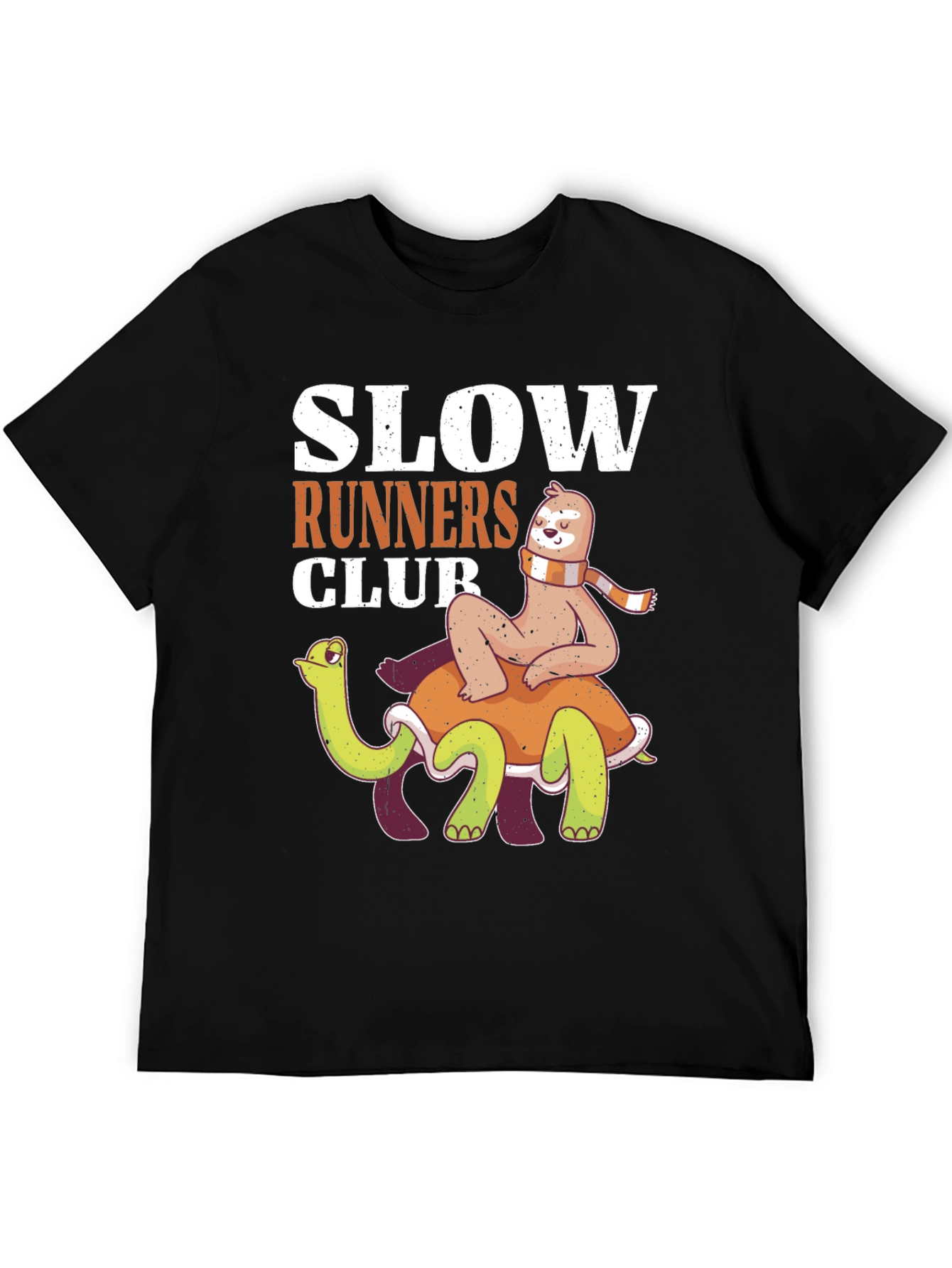 Slow Runners Club Sloth and Turtle T-Shirt