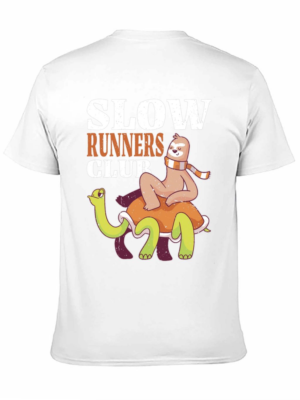 Slow Runners Club Sloth and Turtle T-Shirt