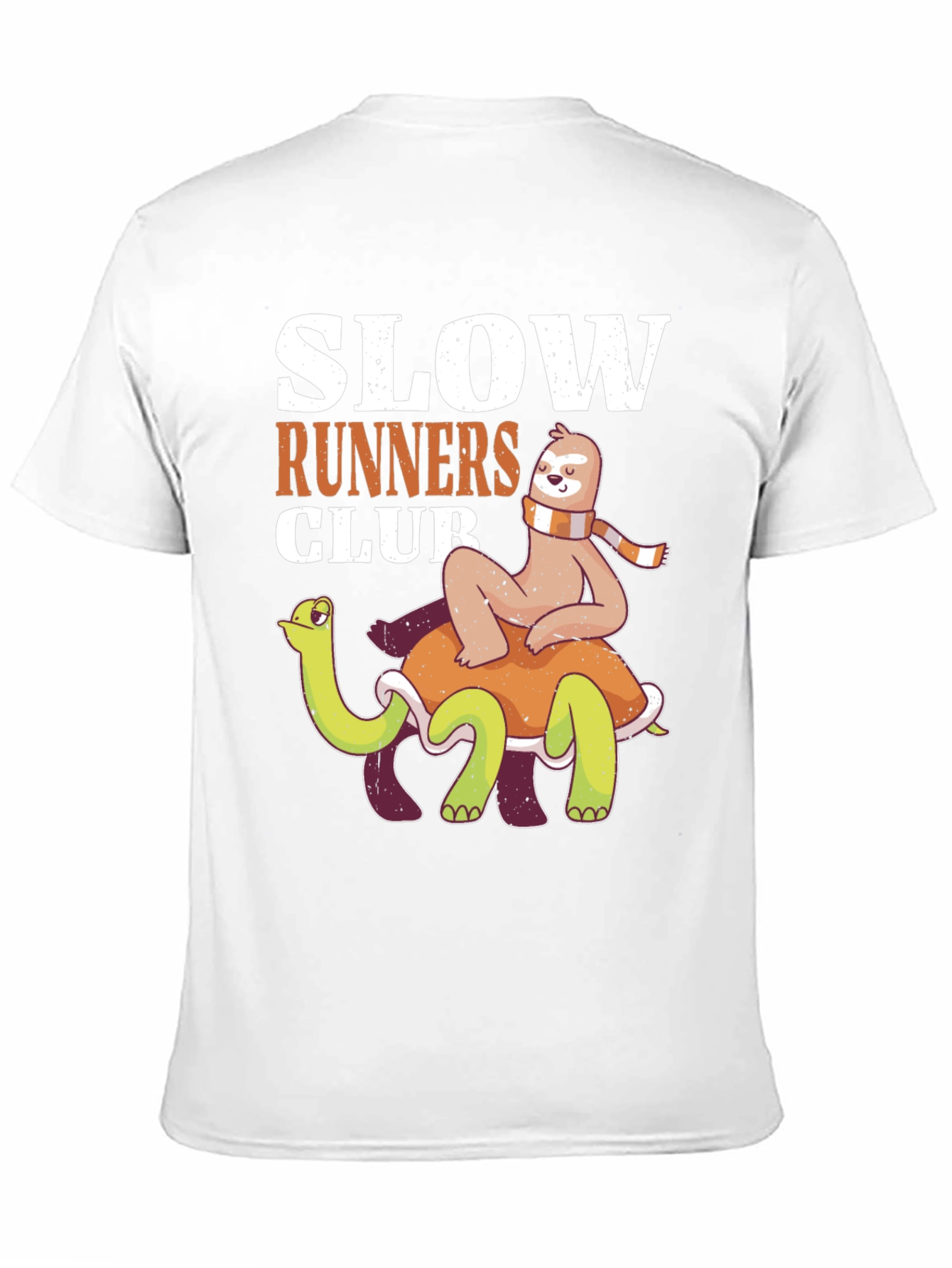 Slow Runners Club Sloth and Turtle T-Shirt