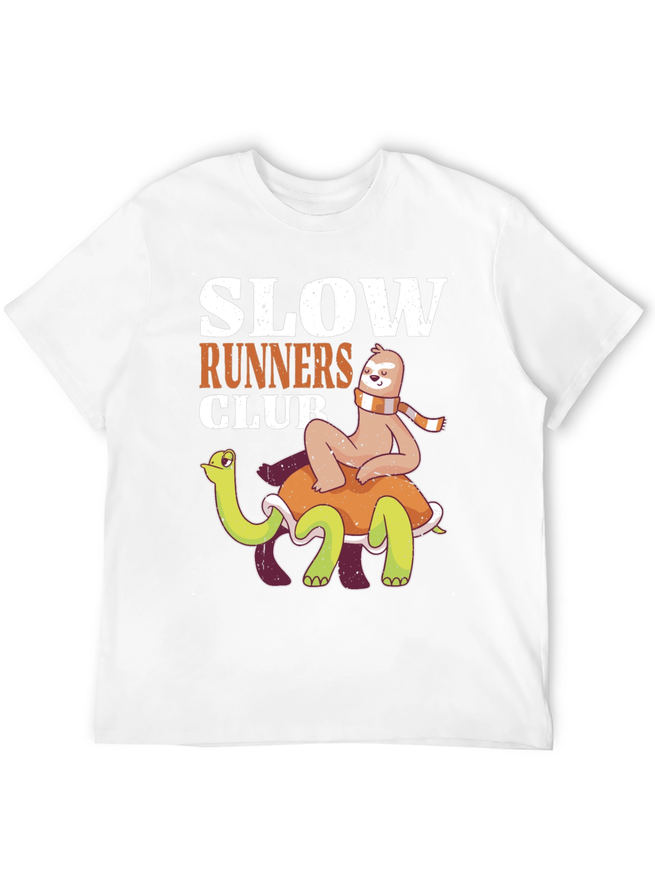 Slow Runners Club Sloth and Turtle T-Shirt
