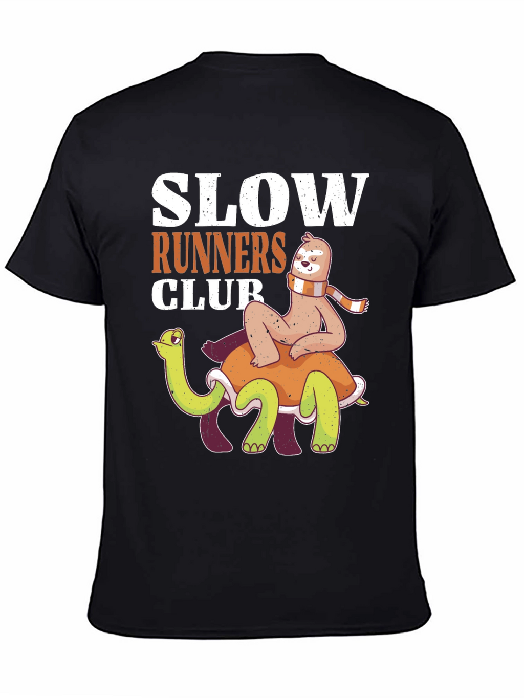 Slow Runners Club Sloth and Turtle T-Shirt