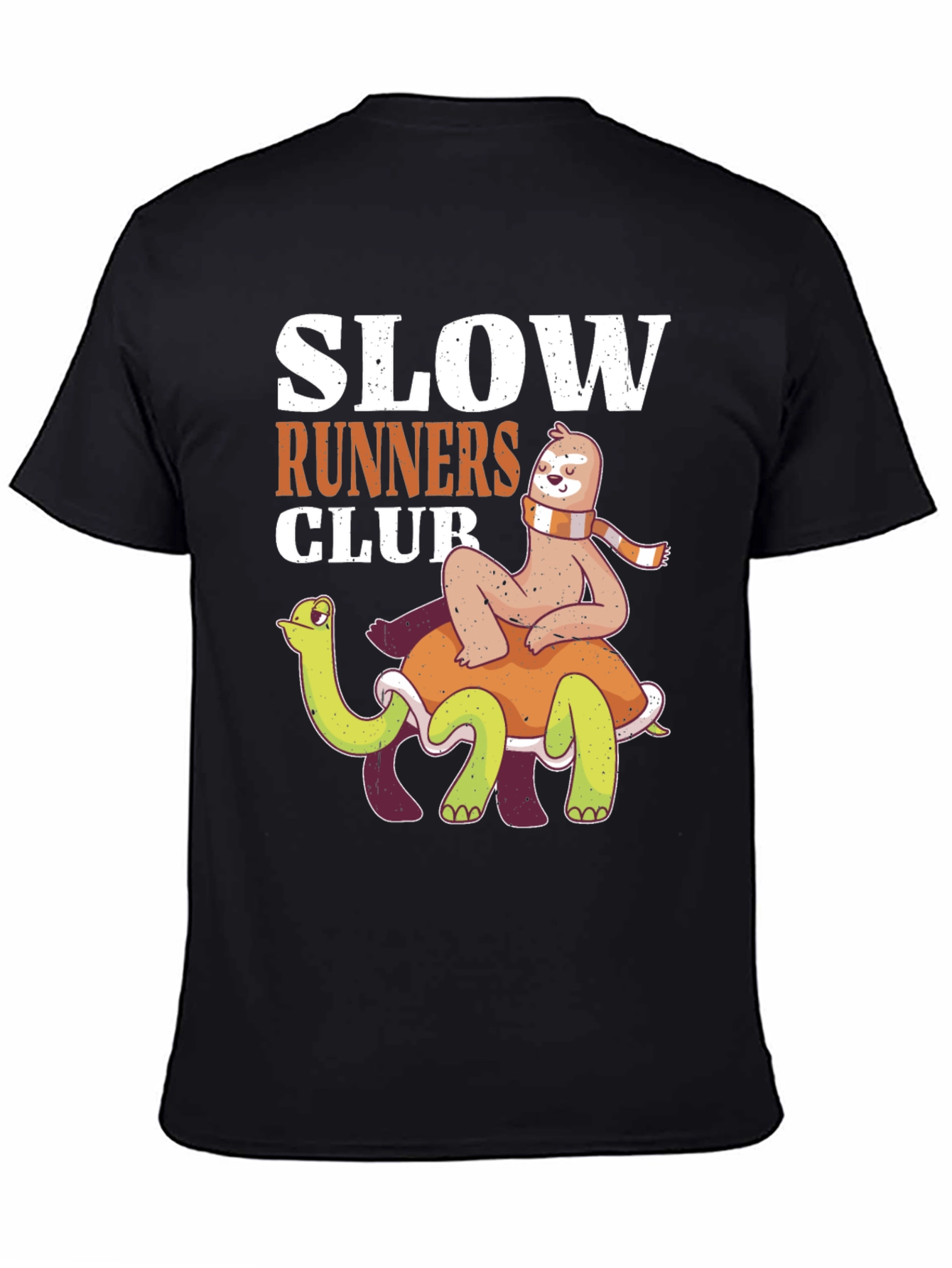 Slow Runners Club Sloth and Turtle T-Shirt