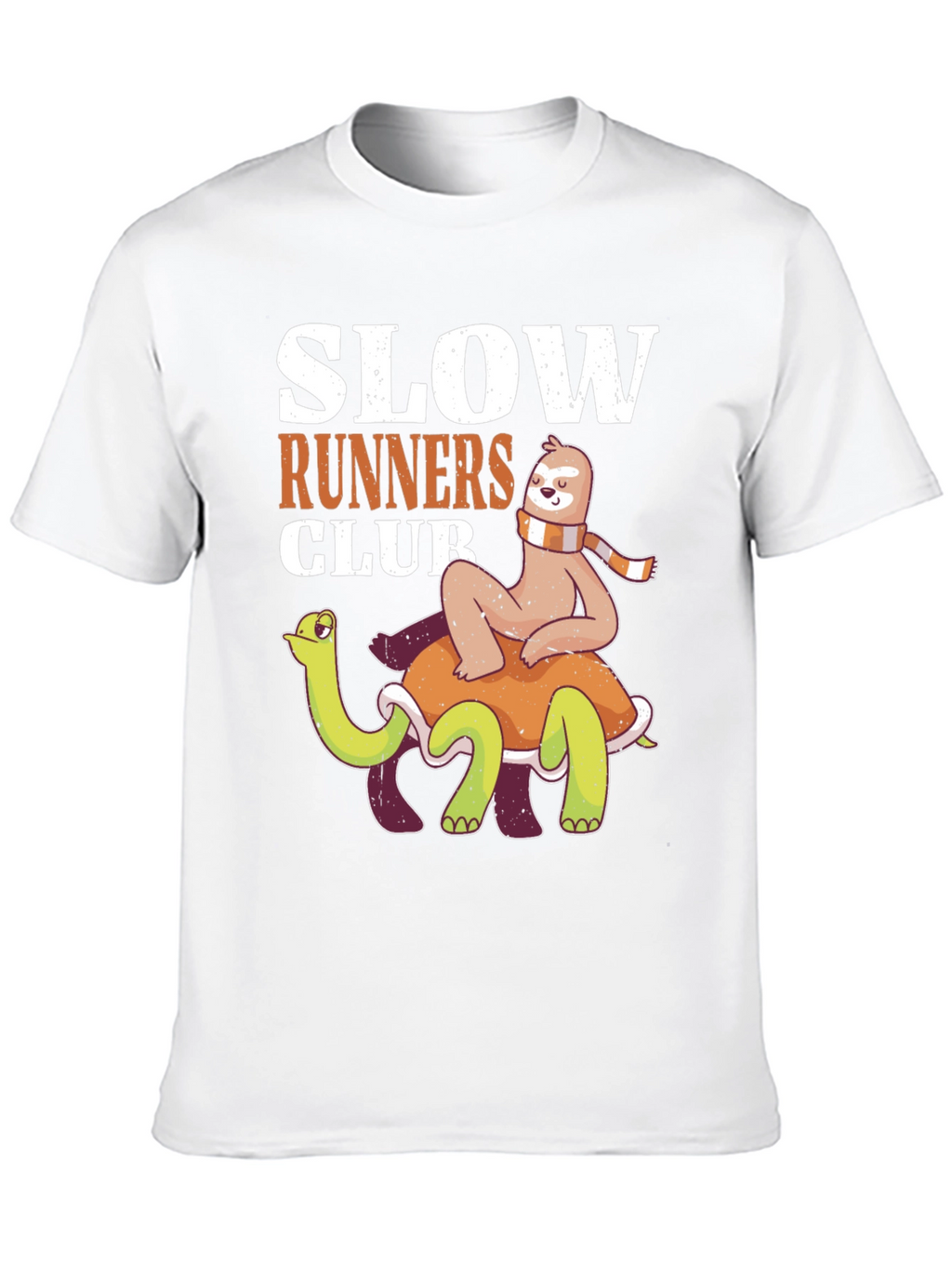 Slow Runners Club Sloth and Turtle T-Shirt