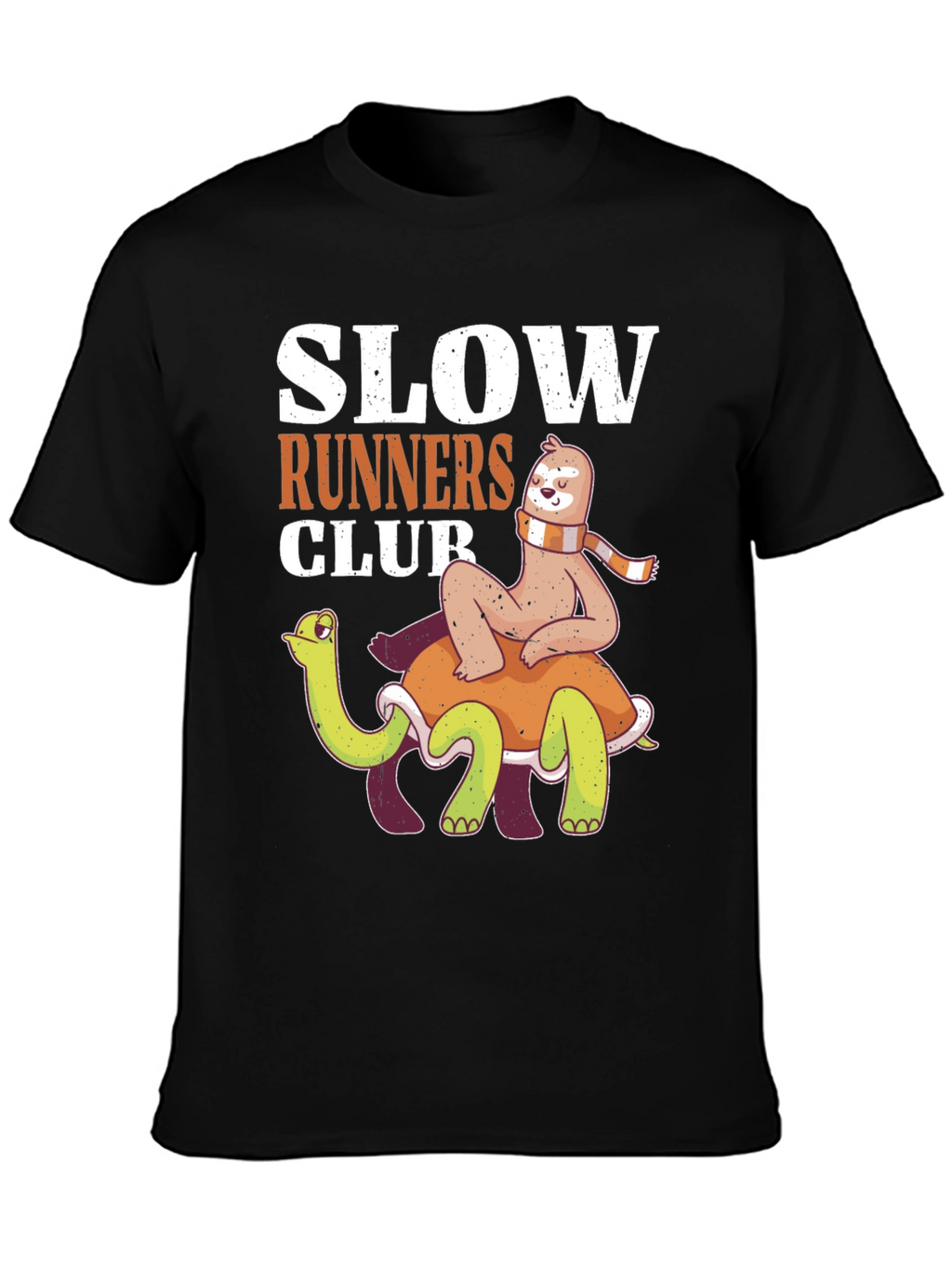 Slow Runners Club Sloth and Turtle T-Shirt