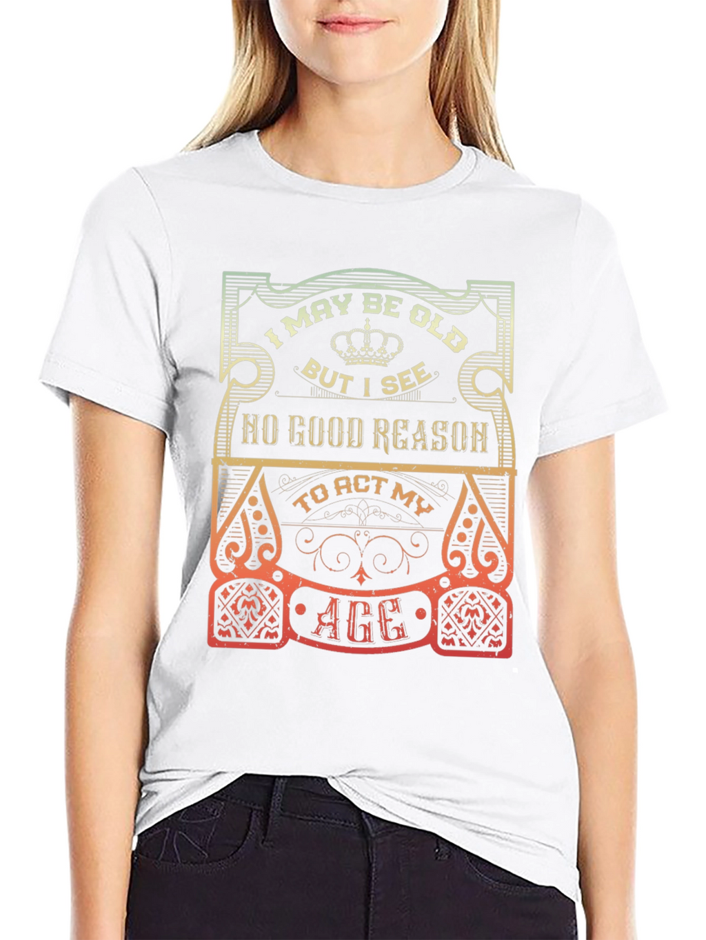 Funny I May Be Old Graphic T-Shirt