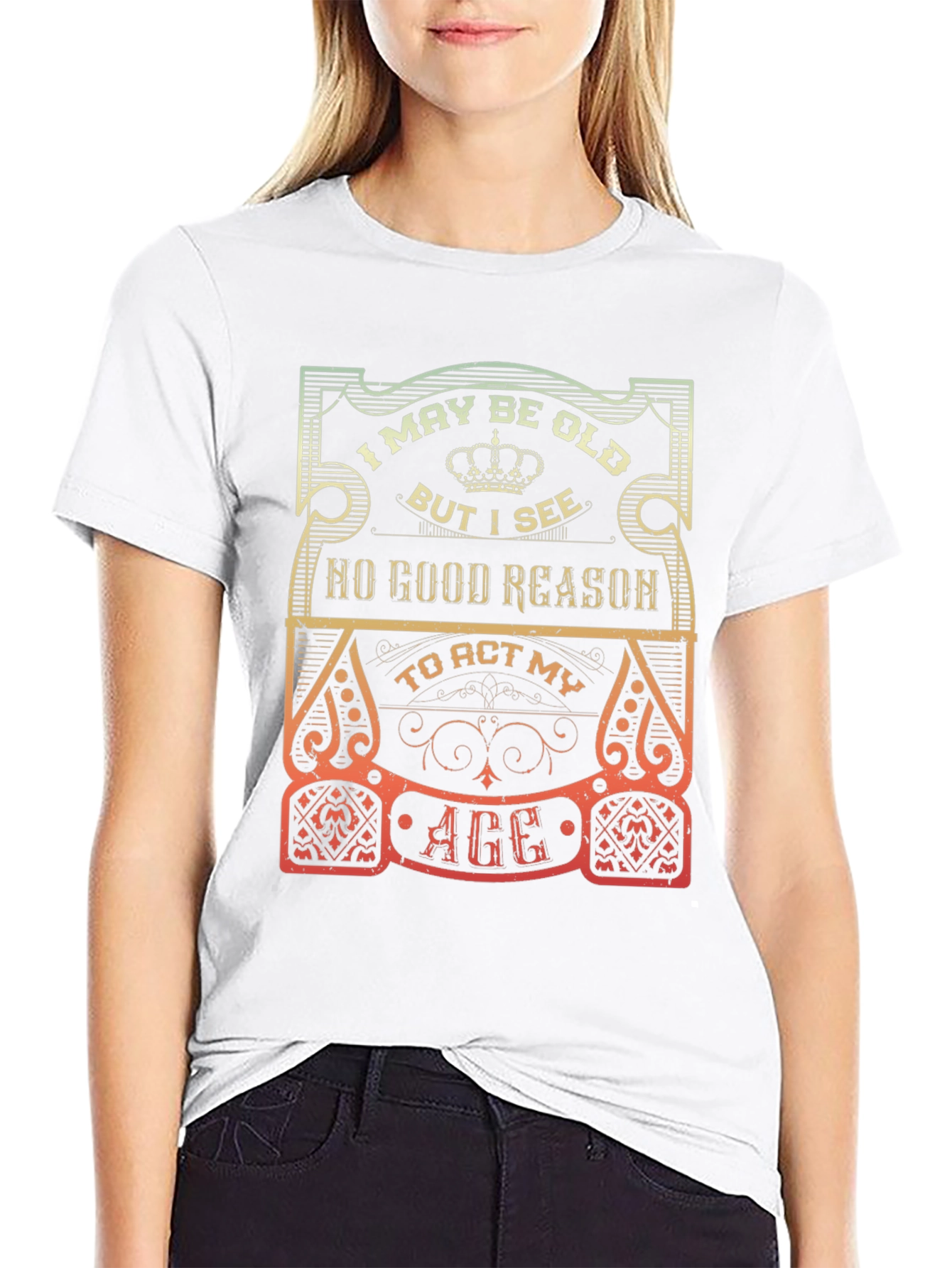 Funny I May Be Old Graphic T-Shirt