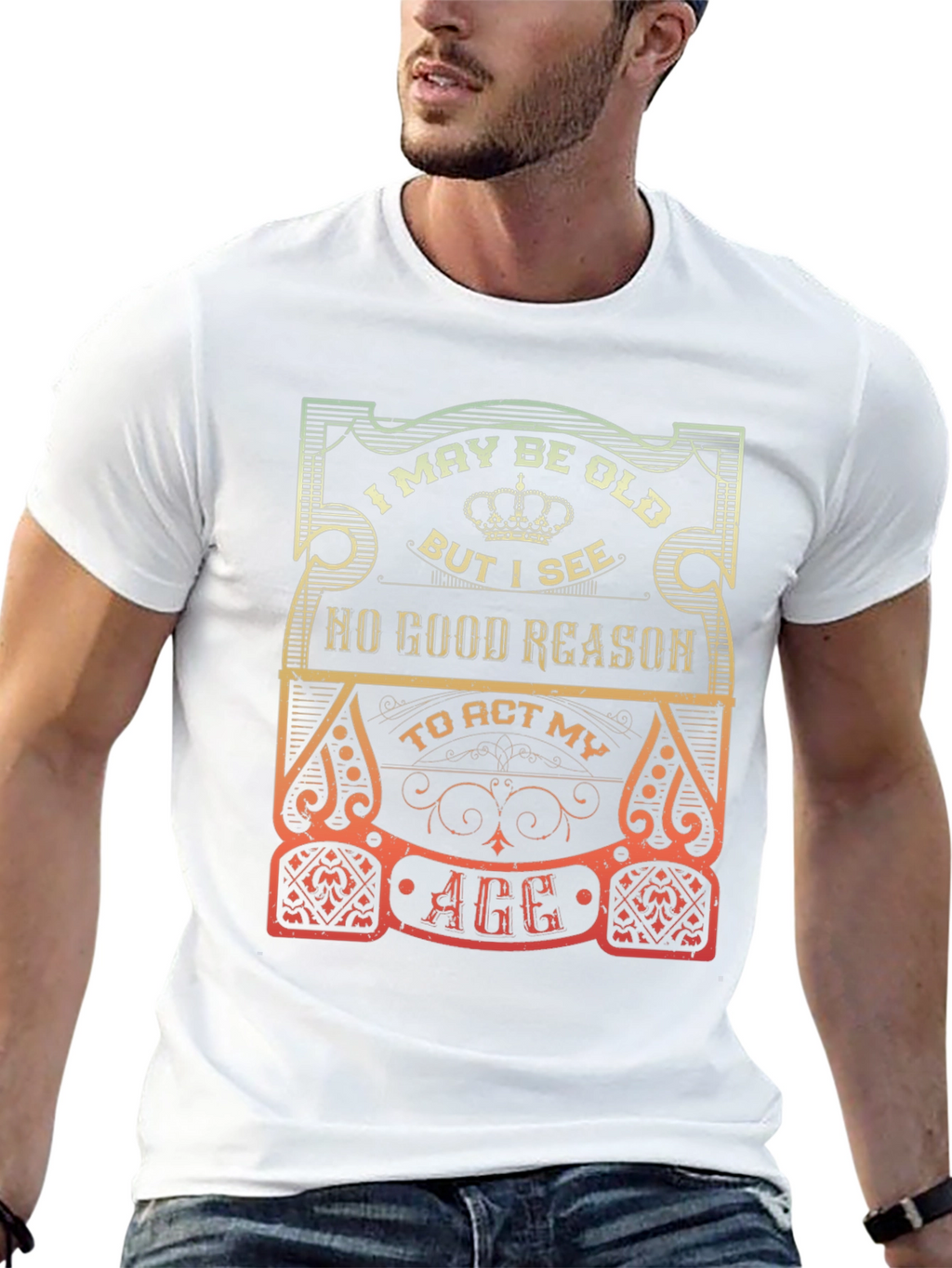 Funny I May Be Old Graphic T-Shirt