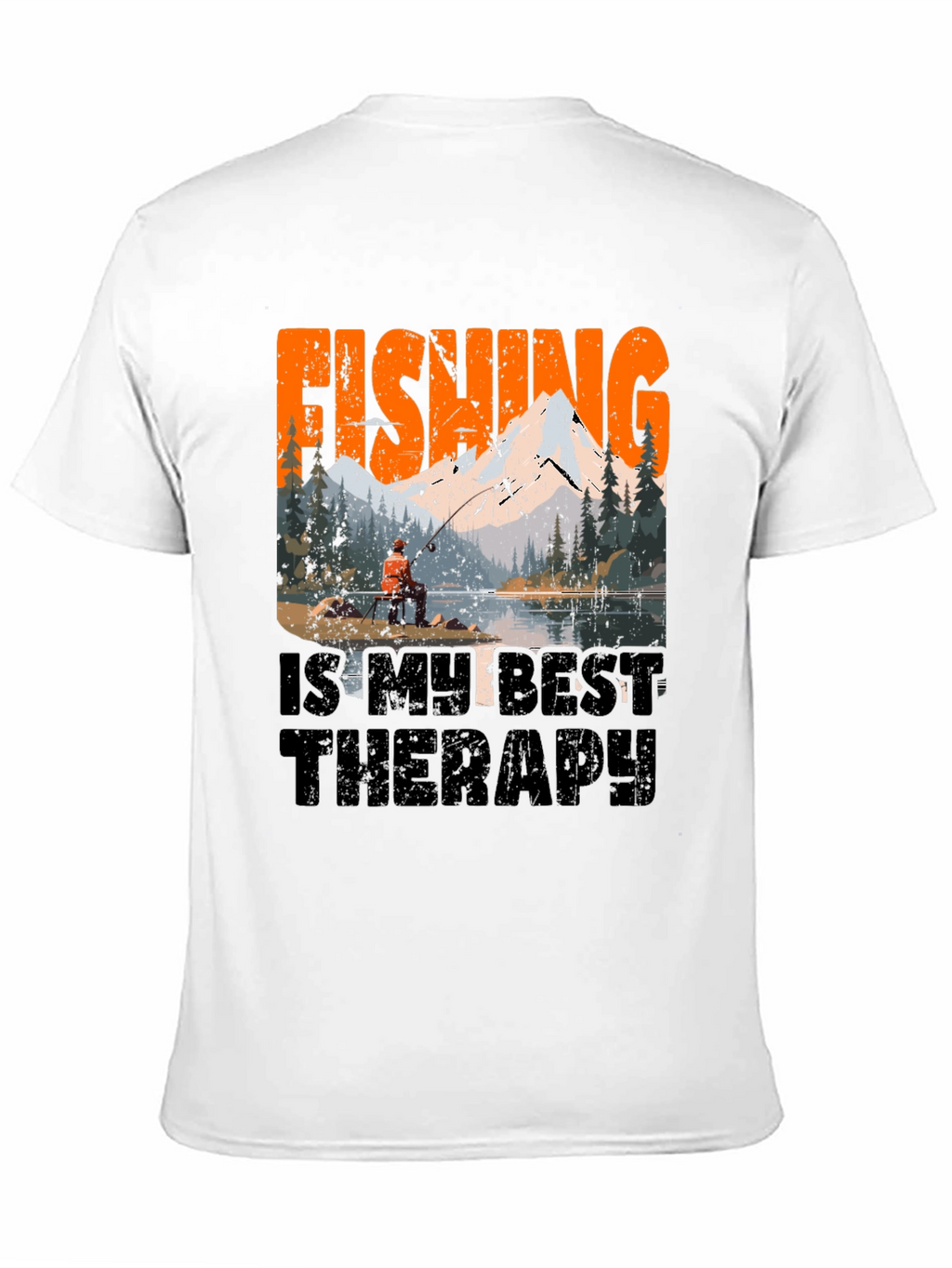 Fishing is My Best Therapy T-Shirt