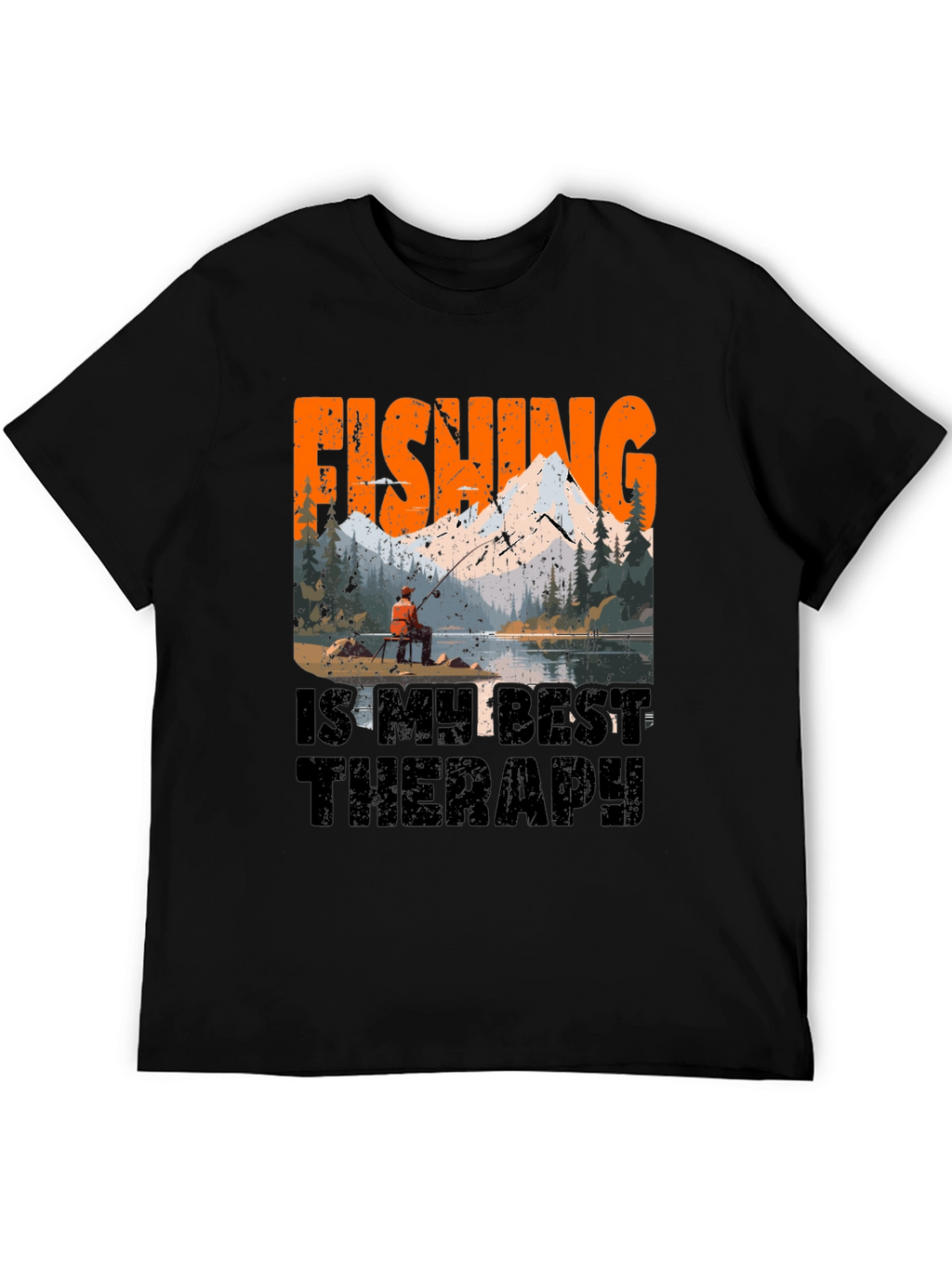 Fishing is My Best Therapy T-Shirt