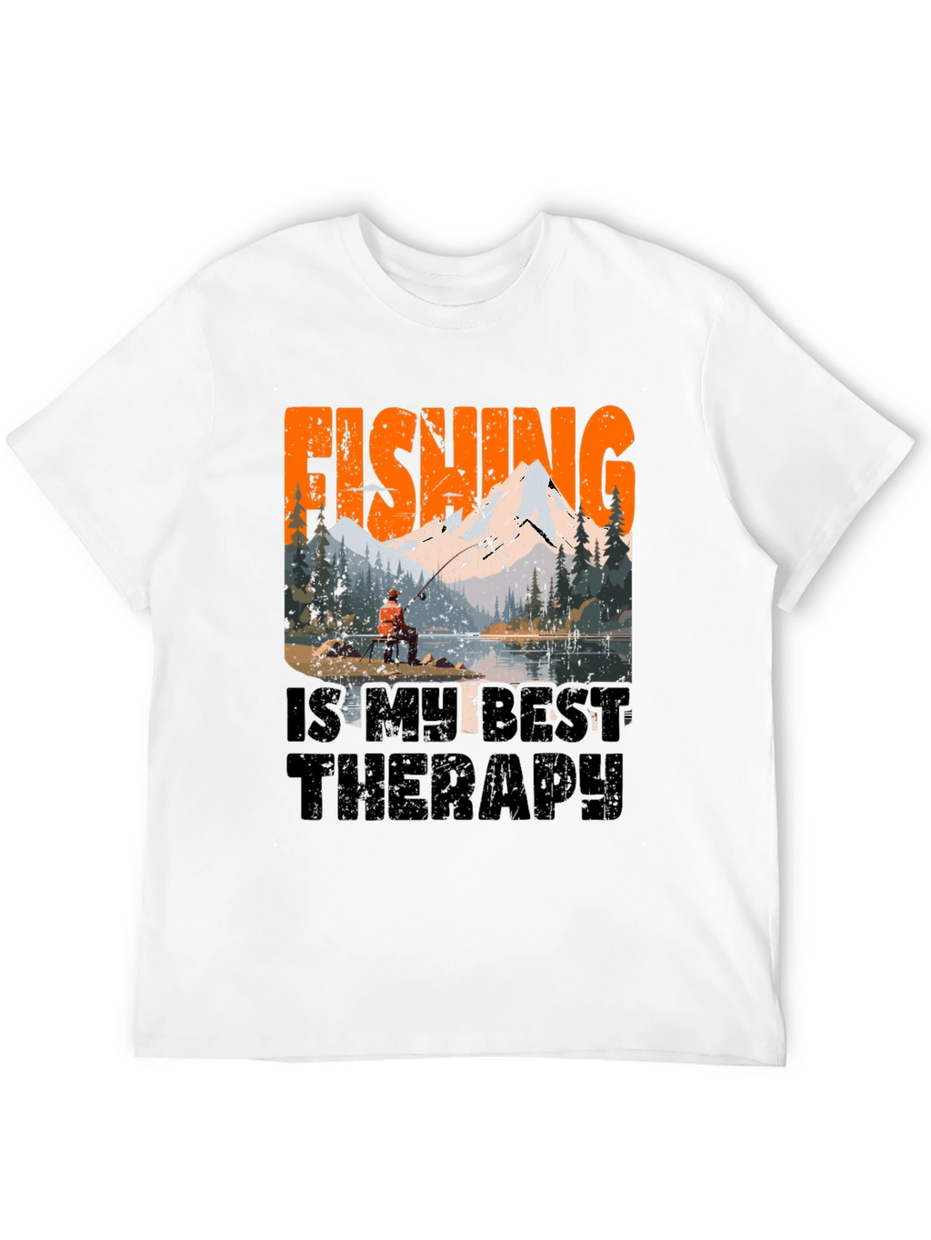 Fishing is My Best Therapy T-Shirt