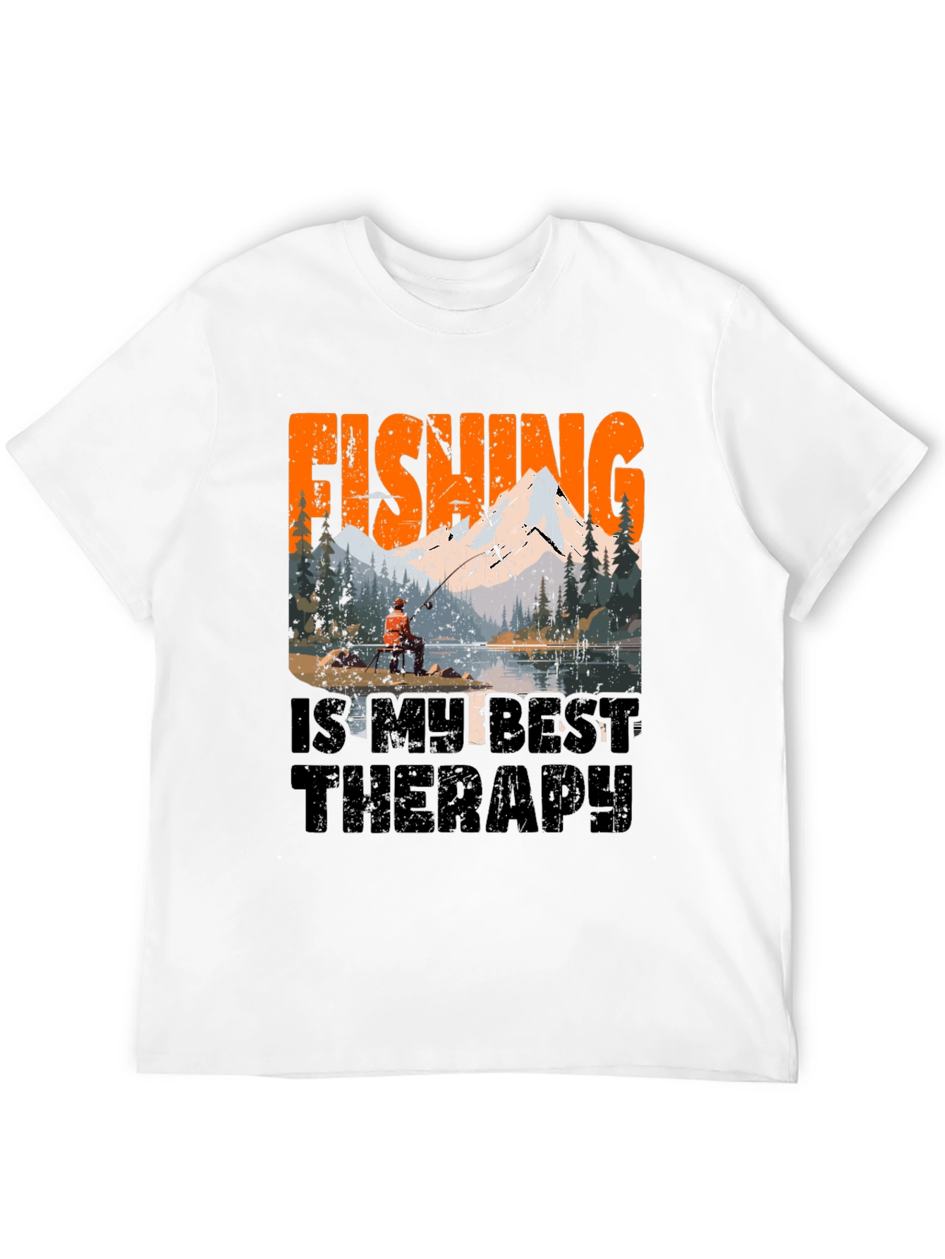 Fishing is My Best Therapy T-Shirt