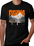 Fishing is My Best Therapy T-Shirt