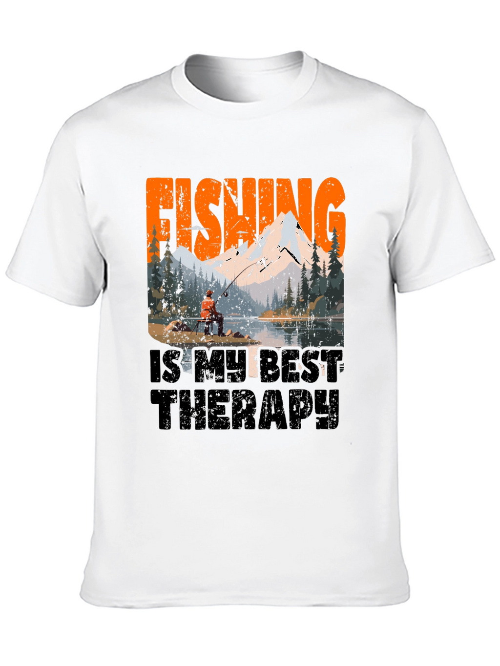 Fishing is My Best Therapy T-Shirt