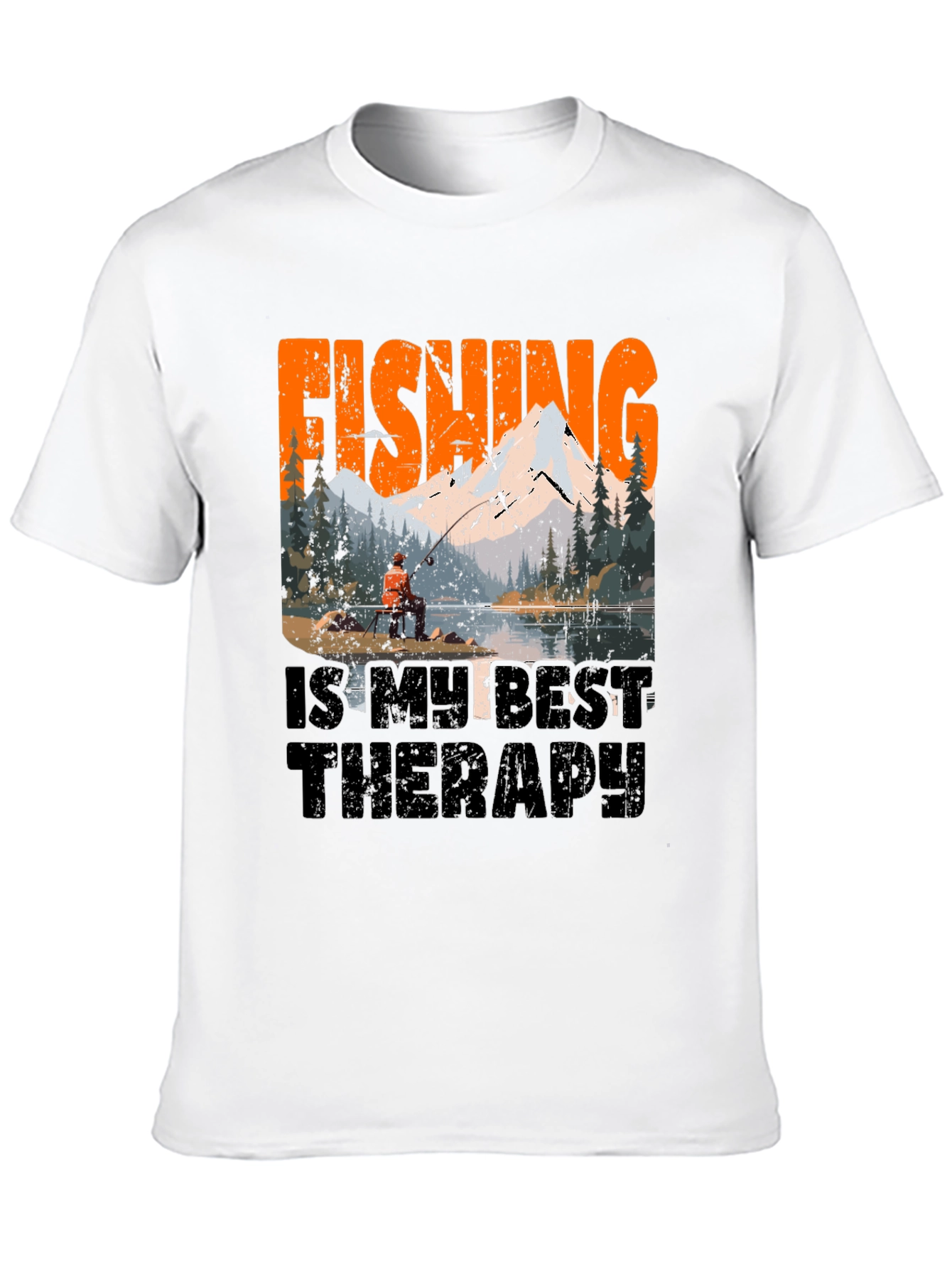 Fishing is My Best Therapy T-Shirt