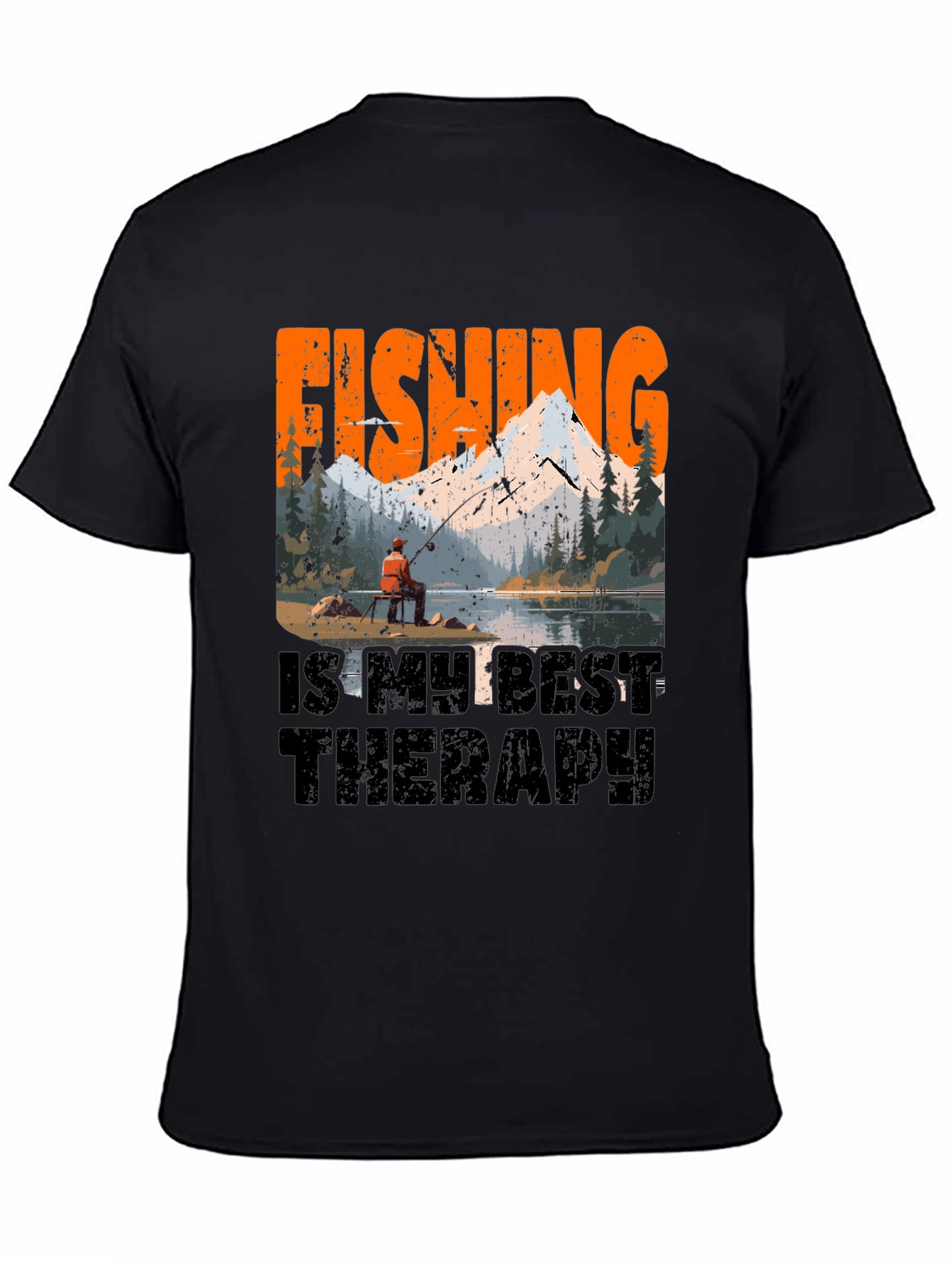 Fishing is My Best Therapy T-Shirt