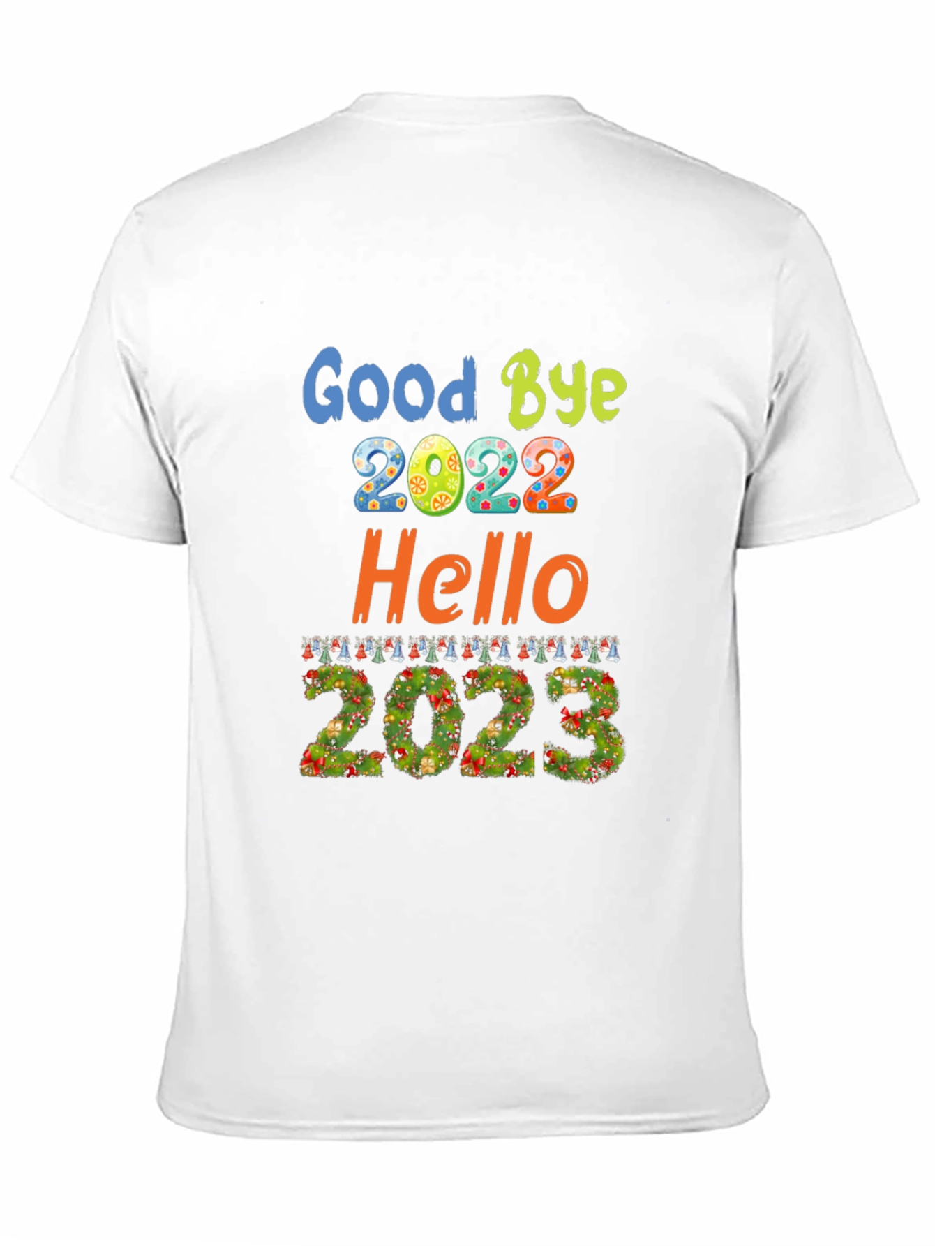 Goodbye 2022 Hello 2023 New Year T-Shirt