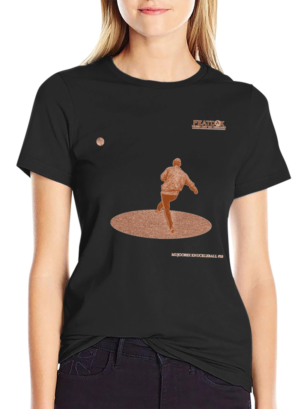 Unique Graphic Print Tee