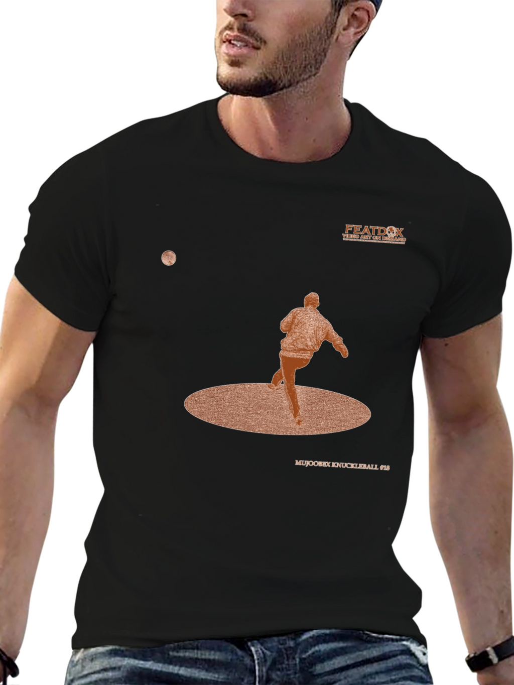 Unique Graphic Print Tee