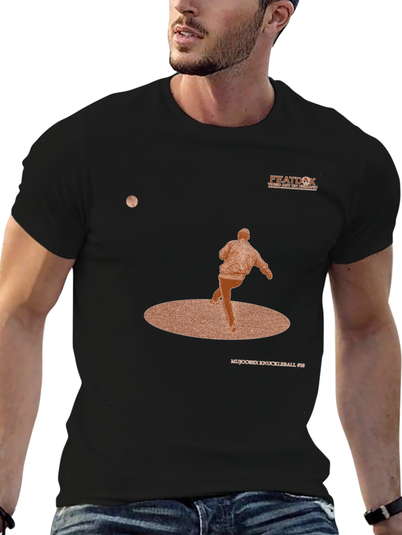 Unique Graphic Print Tee