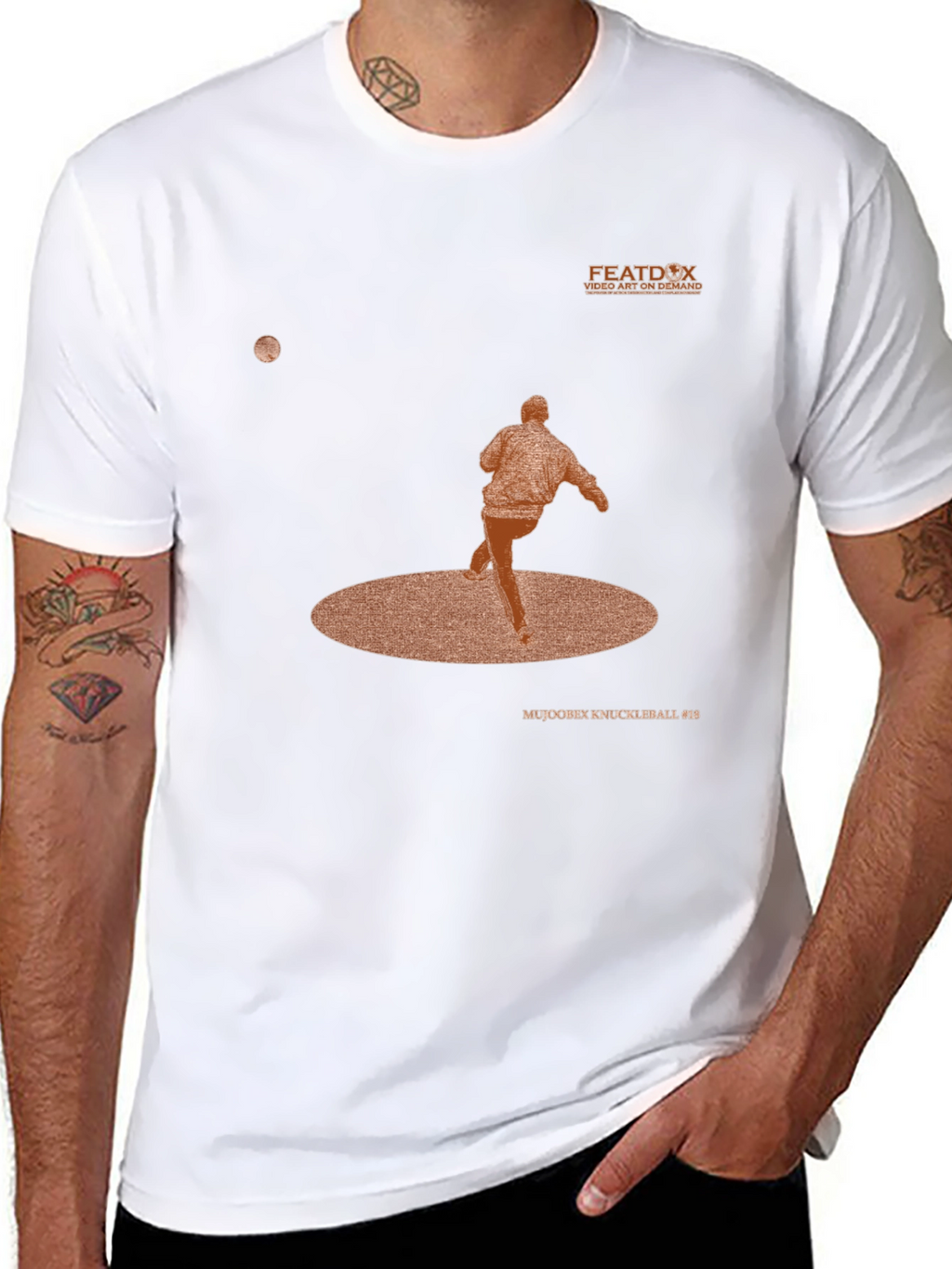 Unique Graphic Print Tee