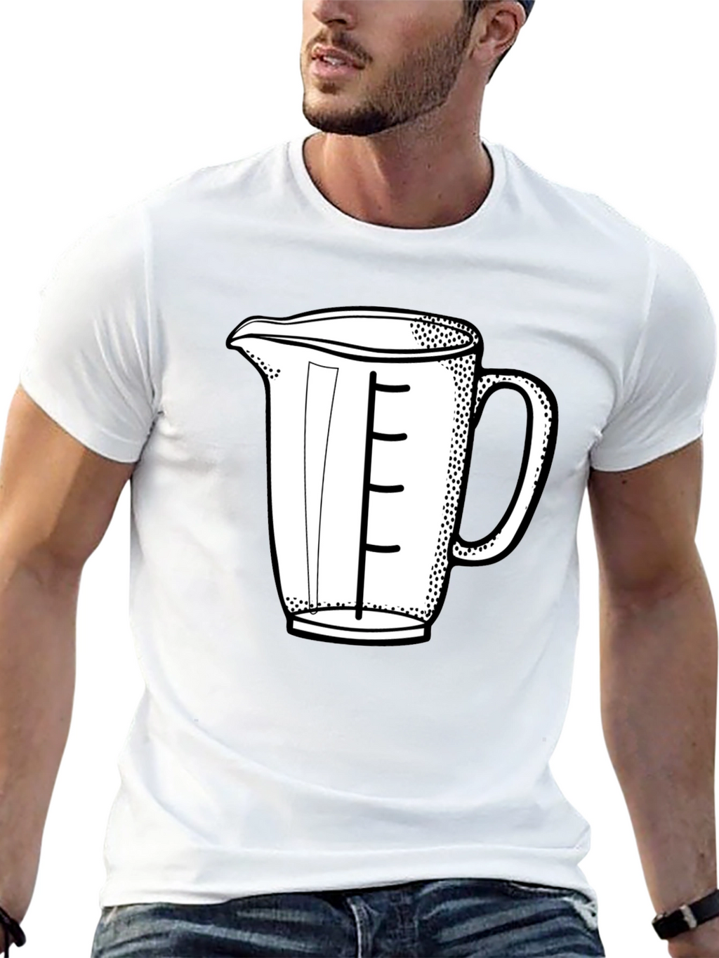 Measuring Cup Graphic T-Shirt