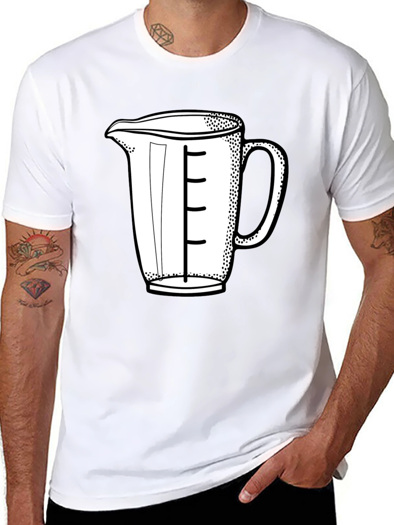 Measuring Cup Graphic T-Shirt