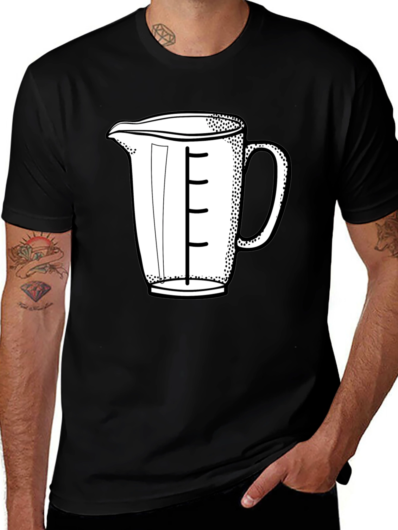 Measuring Cup Graphic T-Shirt
