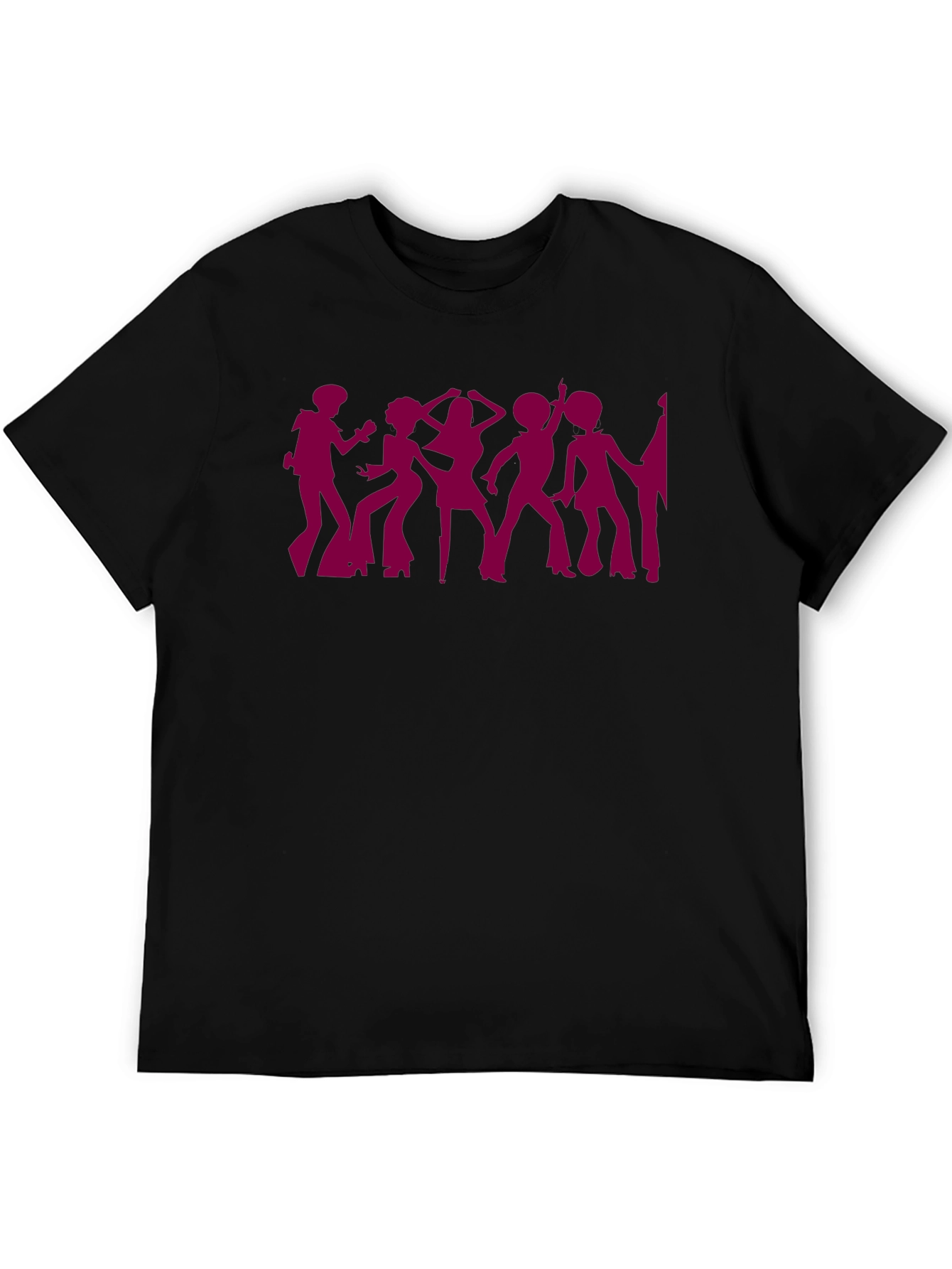 Retro Disco Dancer Silhouette T-Shirt