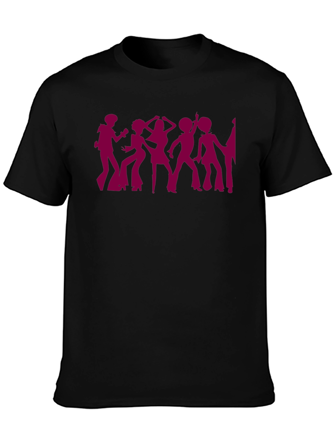 Retro Disco Dancer Silhouette T-Shirt