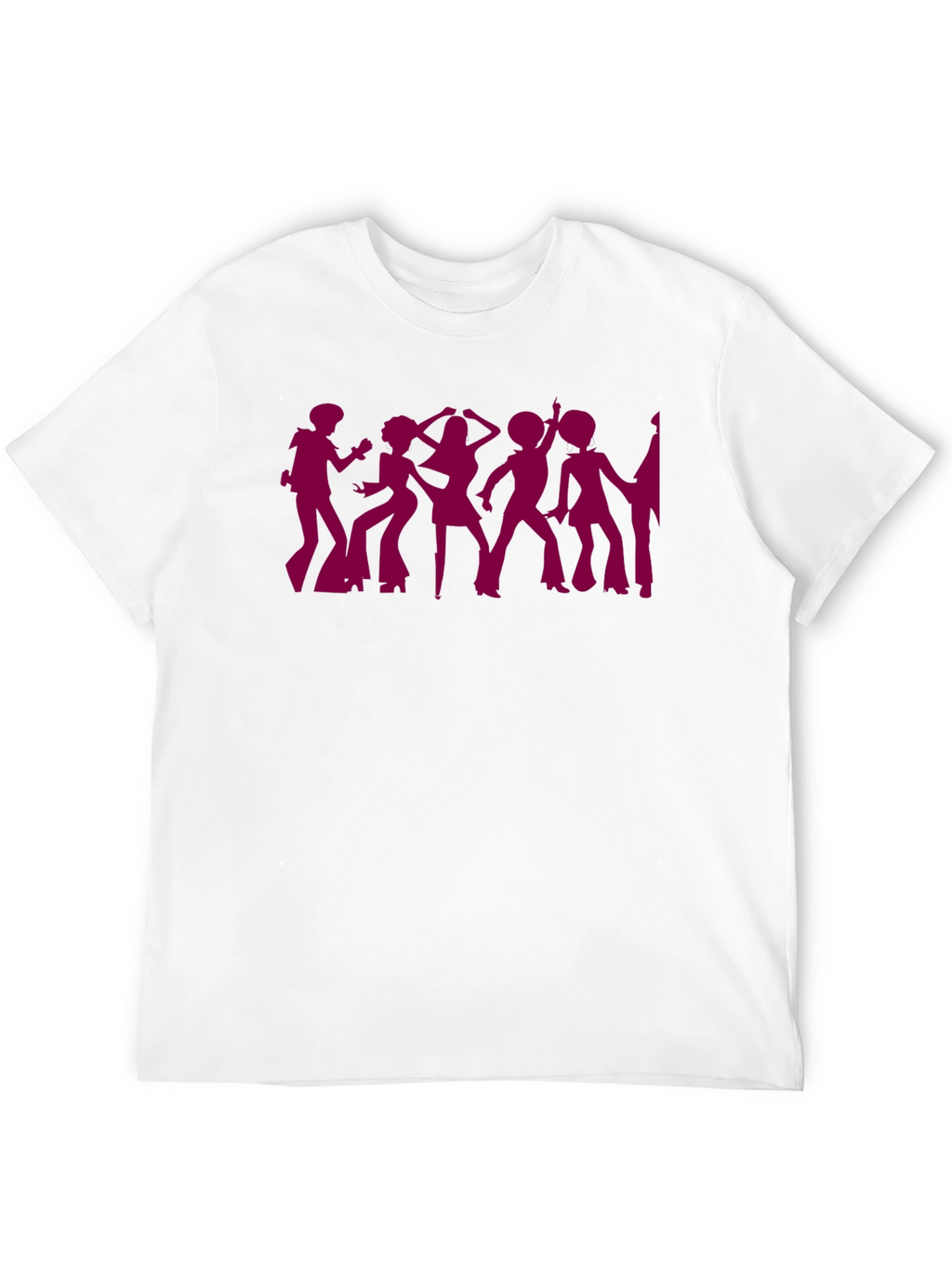 Retro Disco Dancer Silhouette T-Shirt