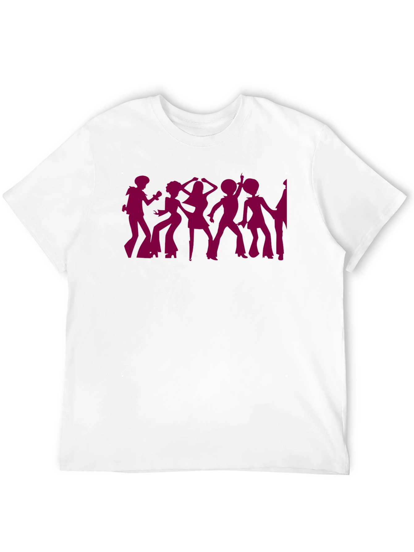Retro Disco Dancer Silhouette T-Shirt