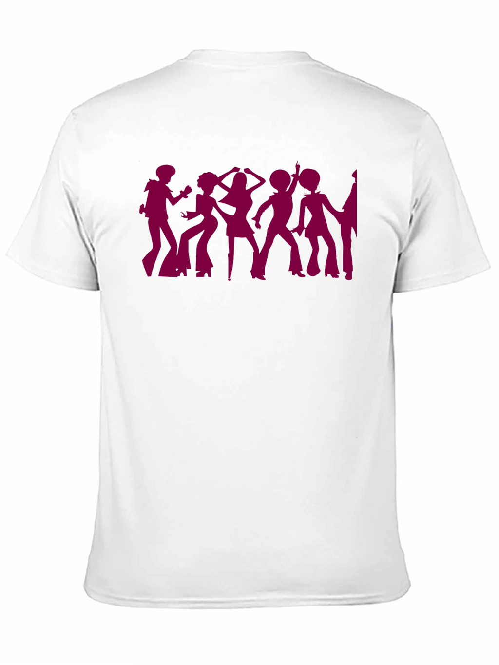 Retro Disco Dancer Silhouette T-Shirt