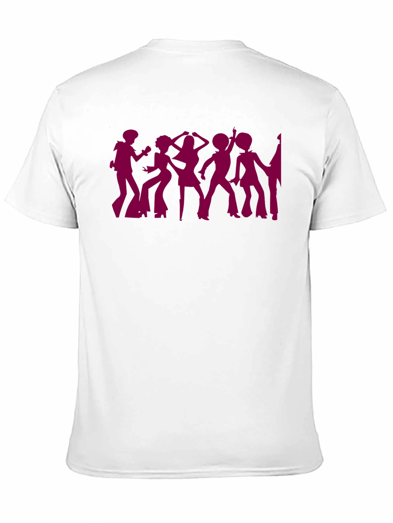 Retro Disco Dancer Silhouette T-Shirt