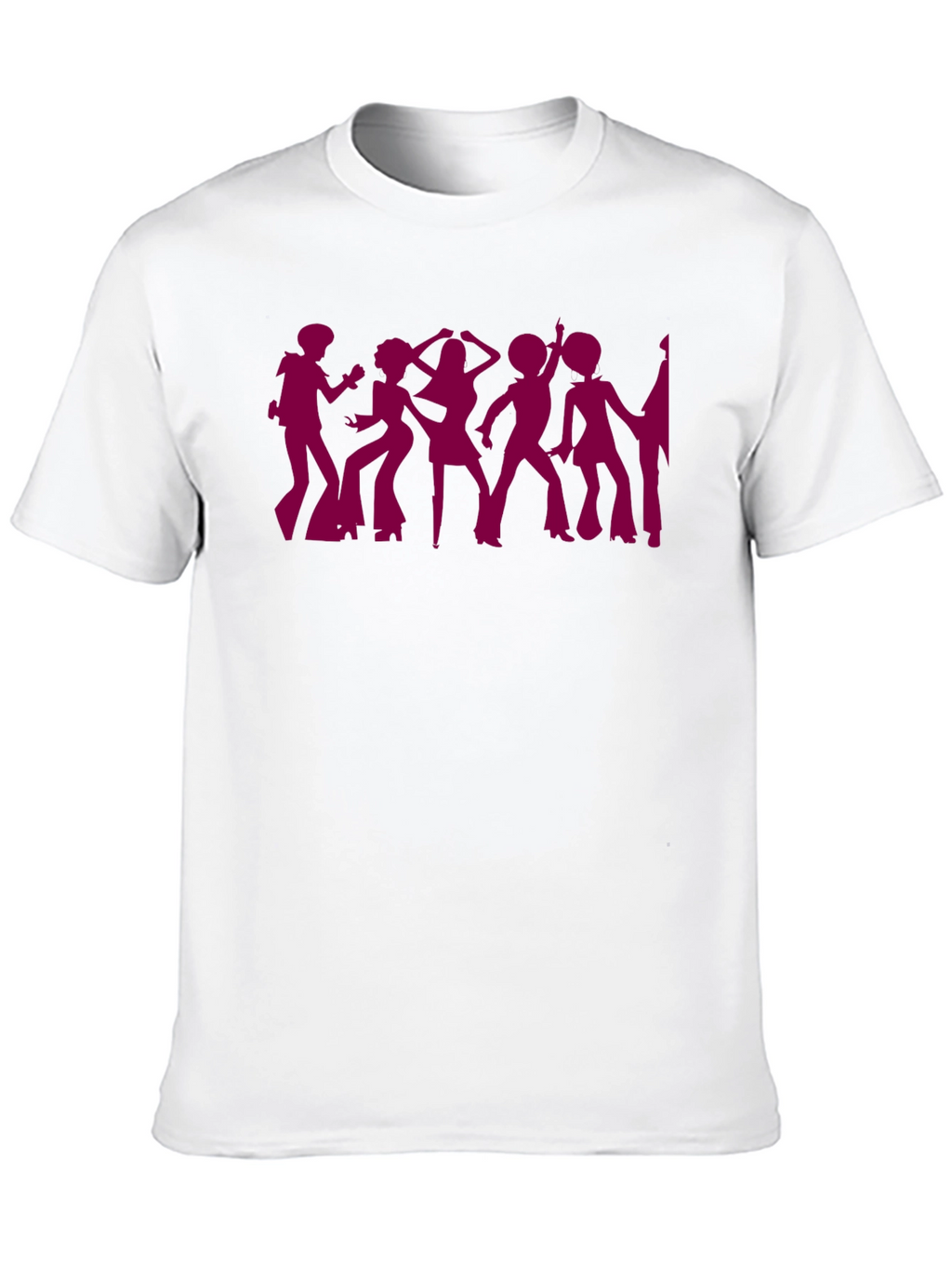 Retro Disco Dancer Silhouette T-Shirt
