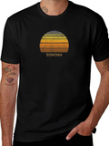 Sonoma Retro Sunset Graphic Tee