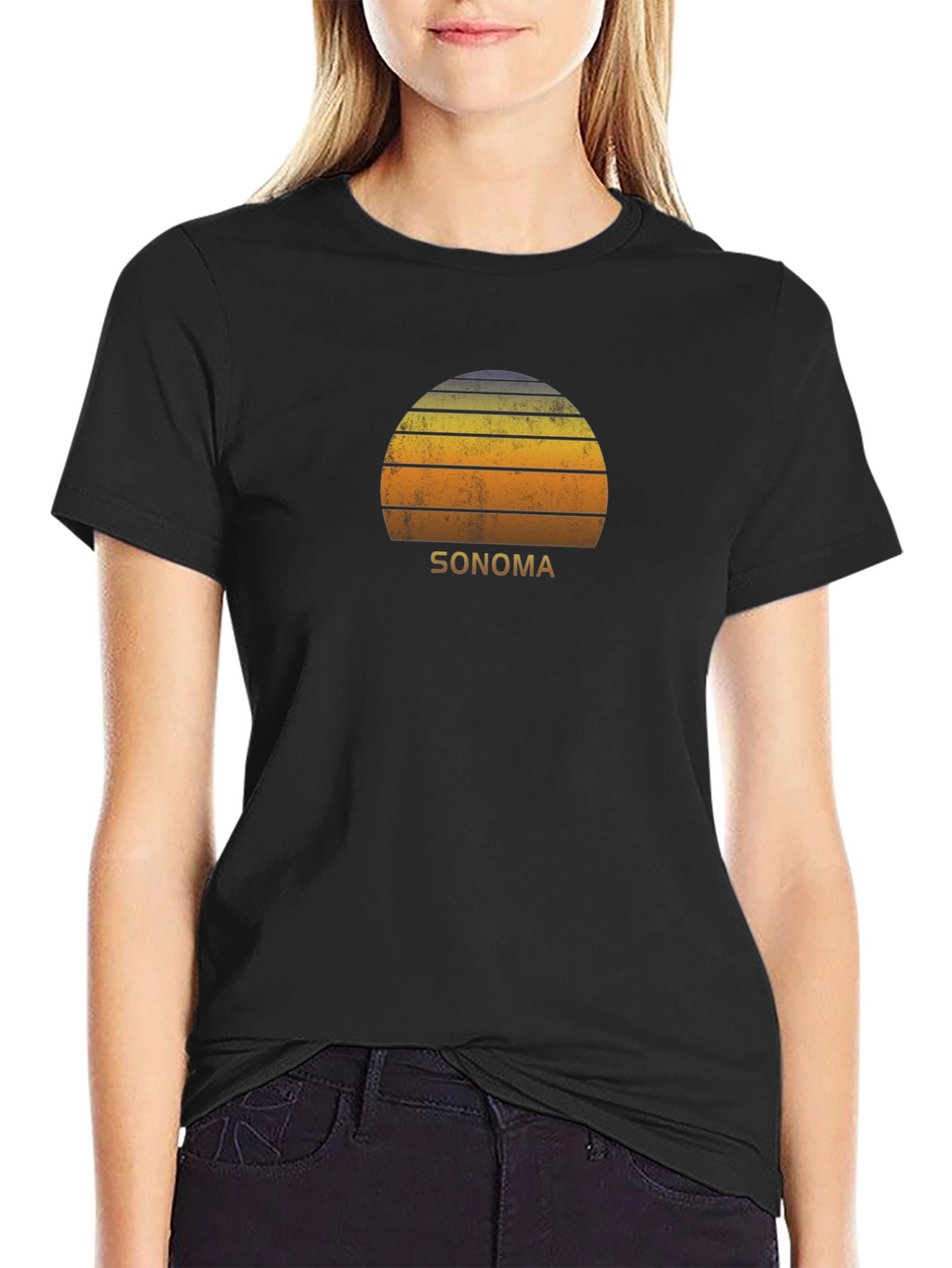 Sonoma Retro Sunset Graphic Tee