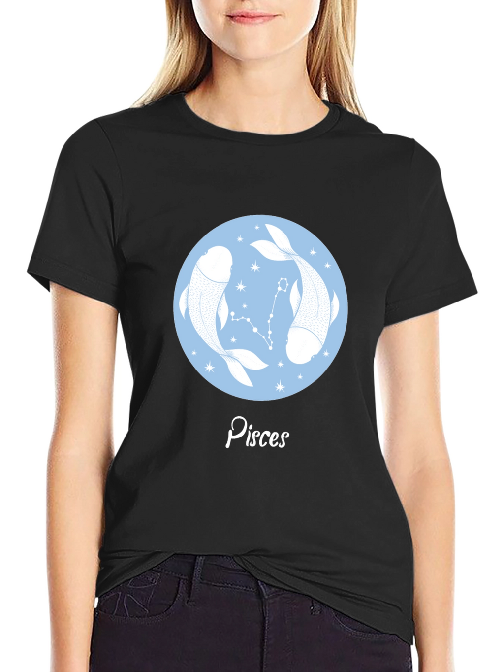 Pisces Zodiac Graphic Tee