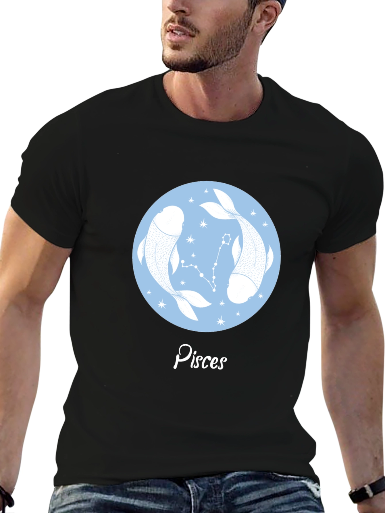 Pisces Zodiac Graphic Tee