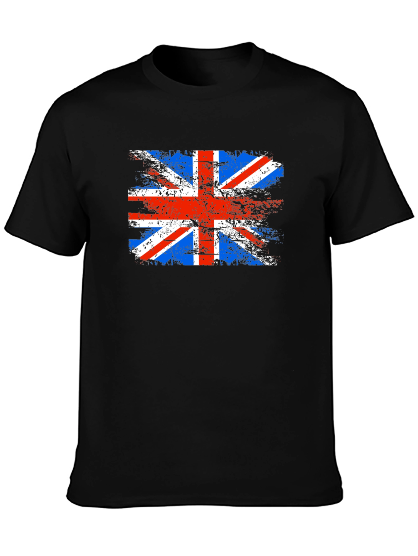 British Flag Grunge T-Shirt - Union Jack Tee