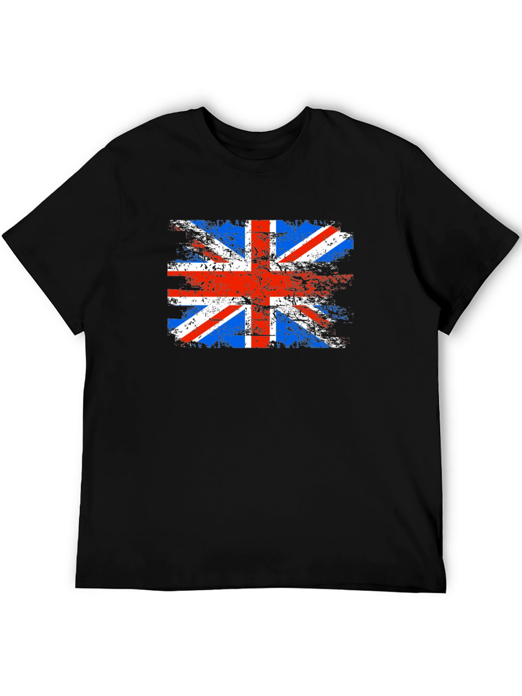 British Flag Grunge T-Shirt - Union Jack Tee