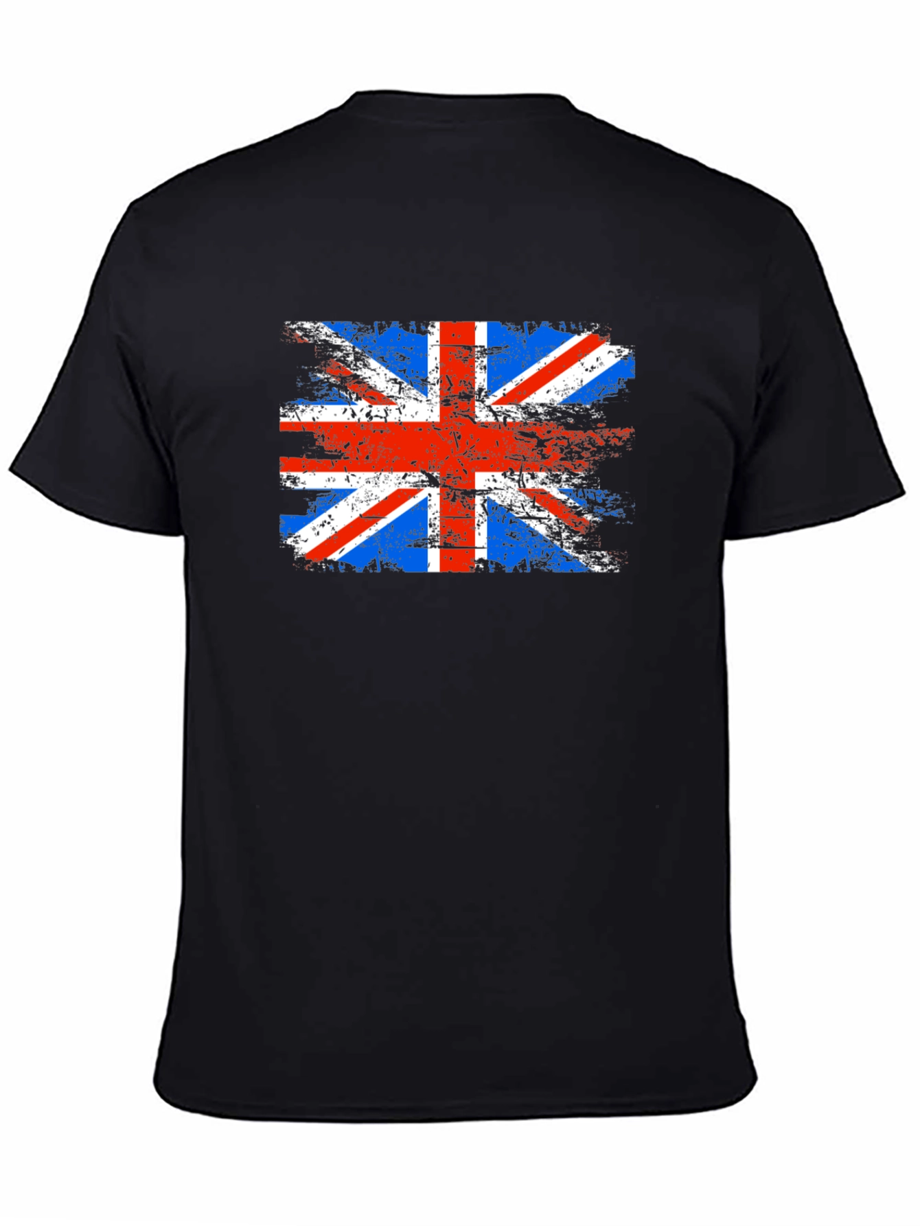 British Flag Grunge T-Shirt - Union Jack Tee