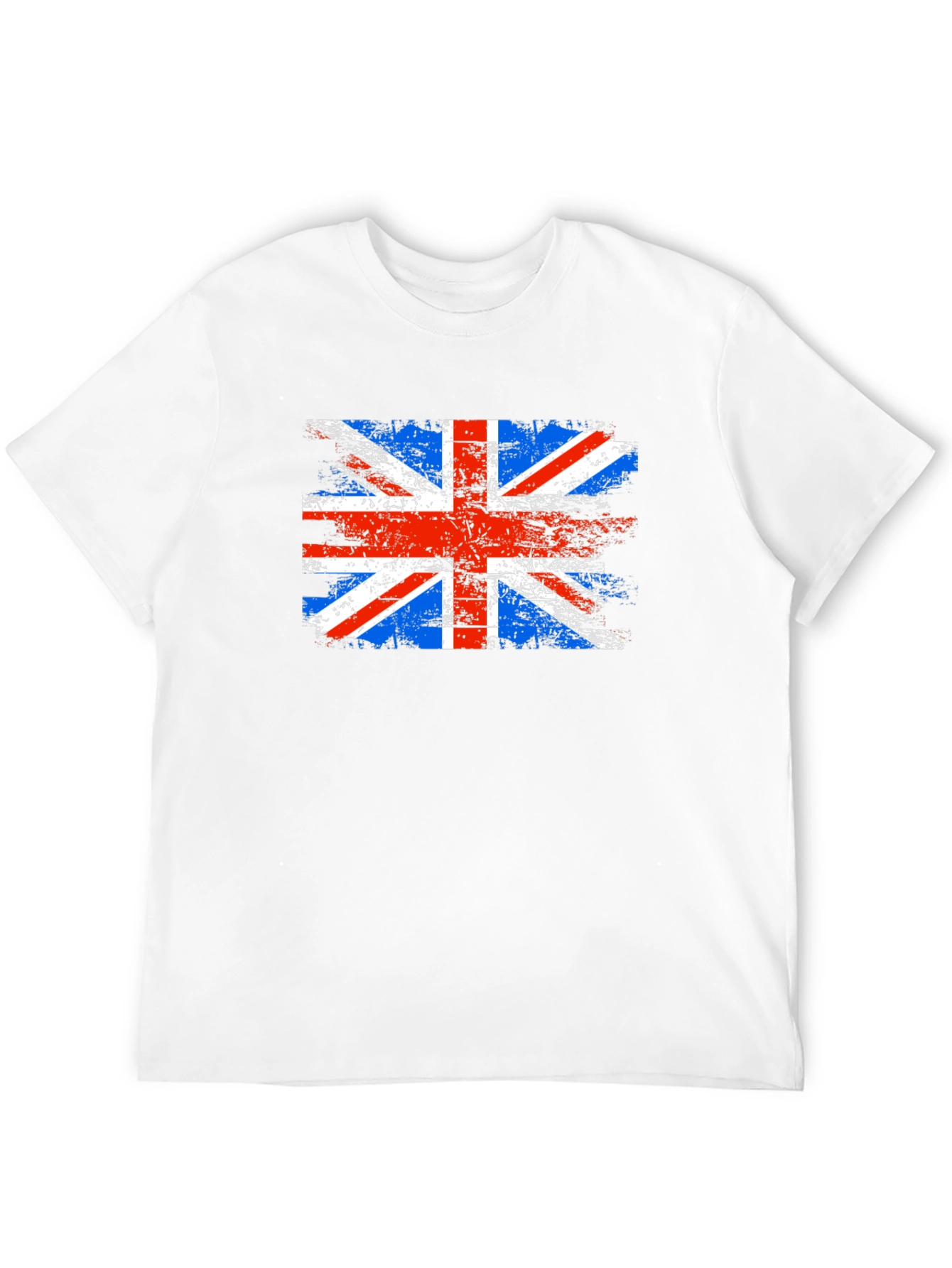 British Flag Grunge T-Shirt - Union Jack Tee