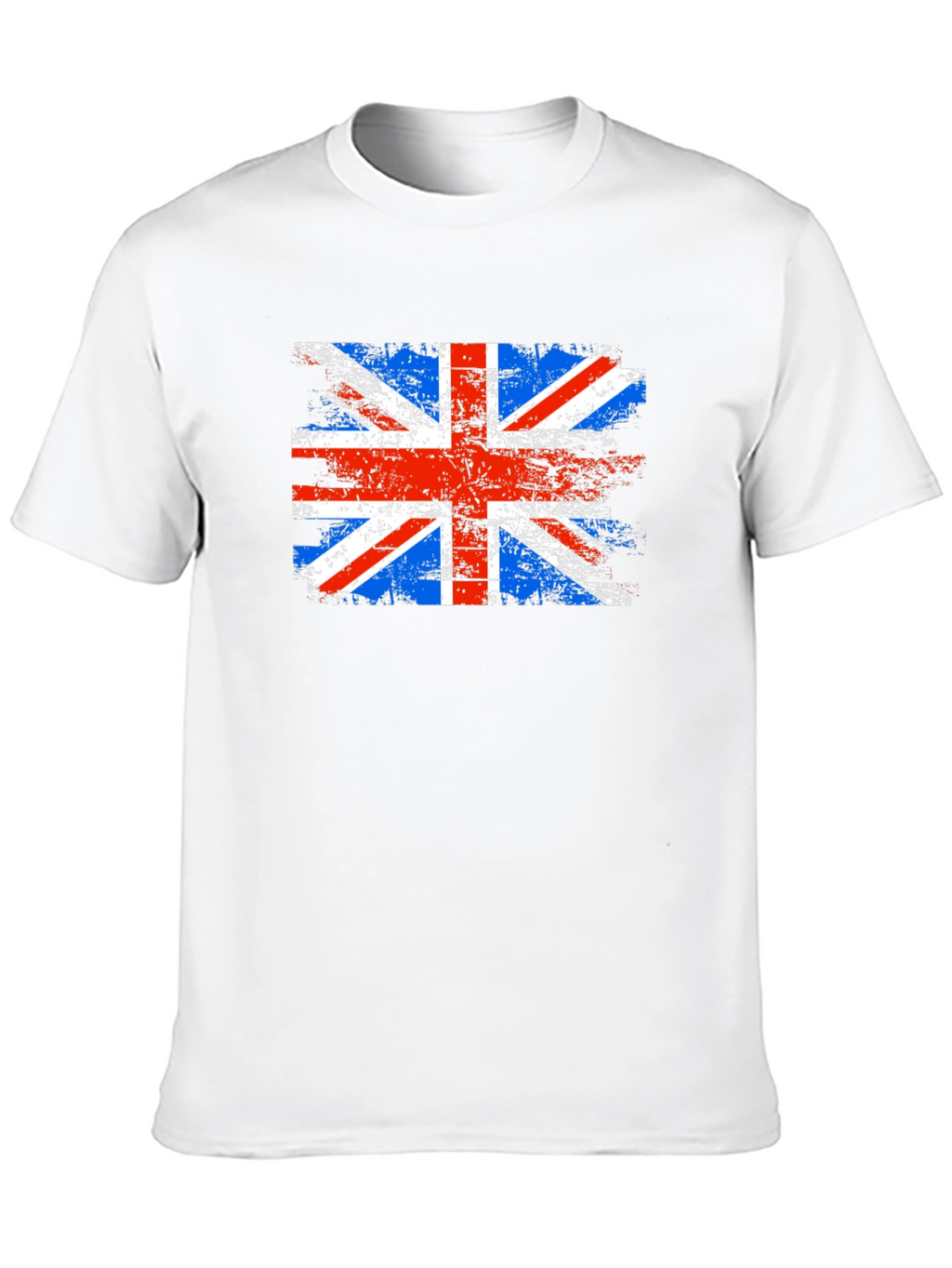 British Flag Grunge T-Shirt - Union Jack Tee