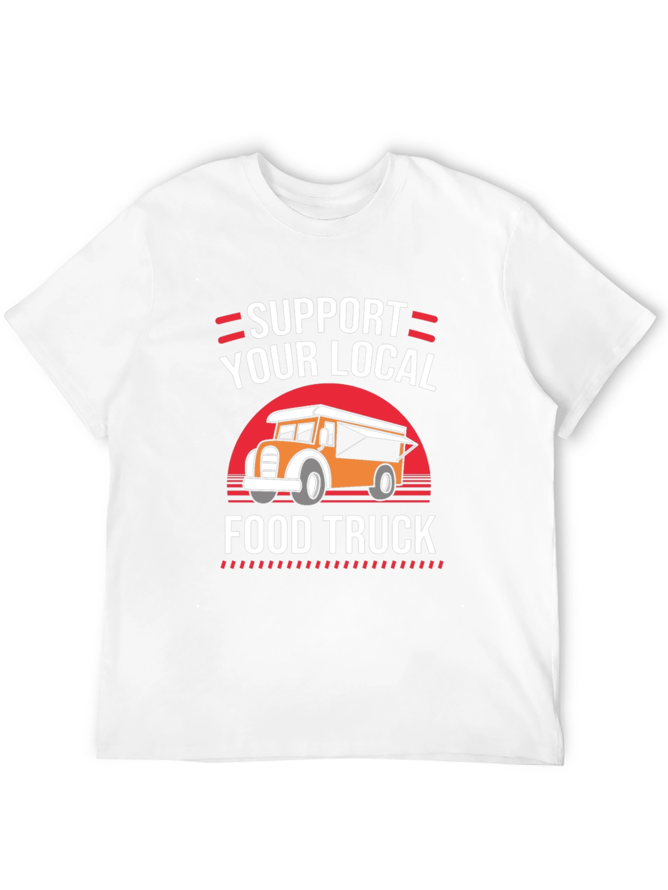 Support Your Local Food Truck Graphic Tee