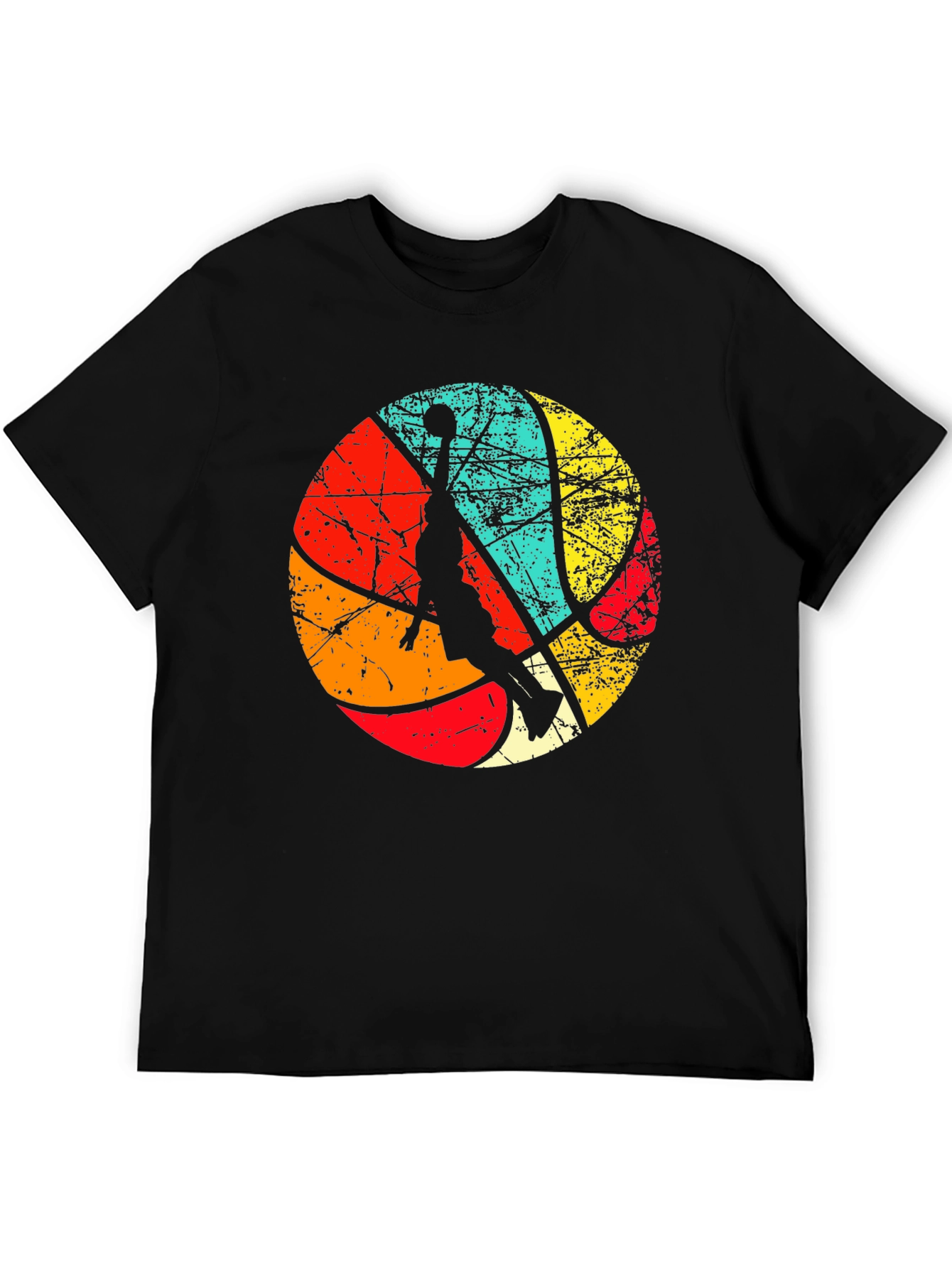Retro Basketball Player Graphic Tee