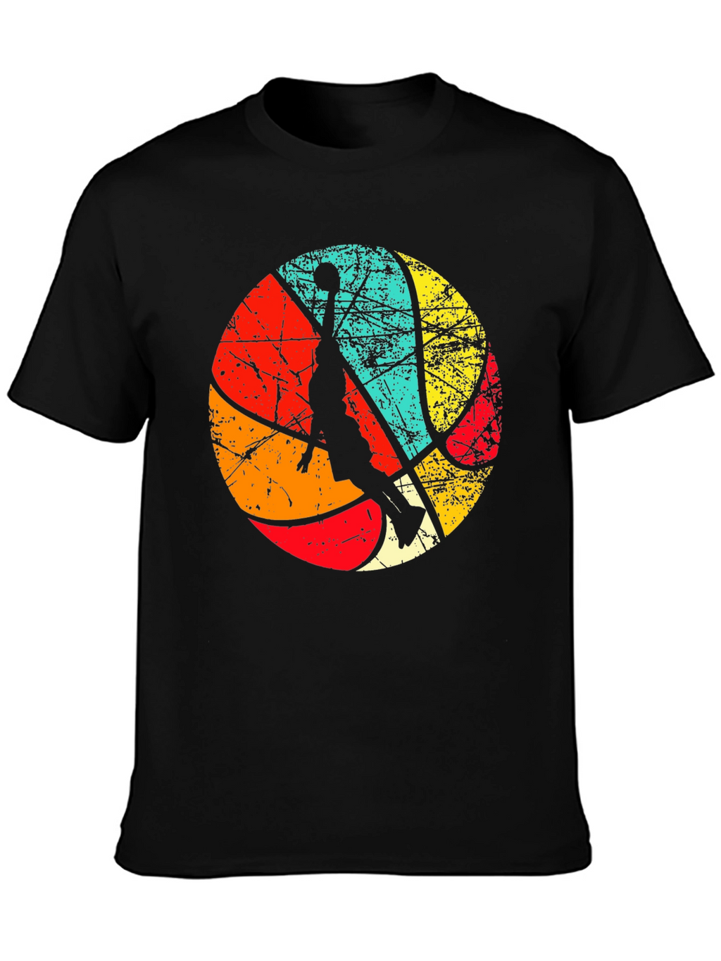 Retro Basketball Player Graphic Tee