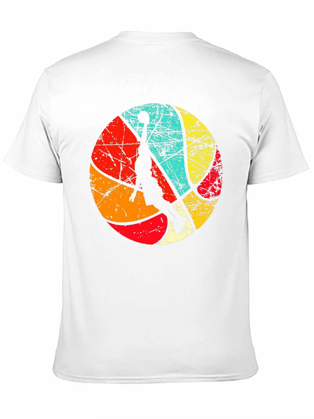 Retro Basketball Player Graphic Tee