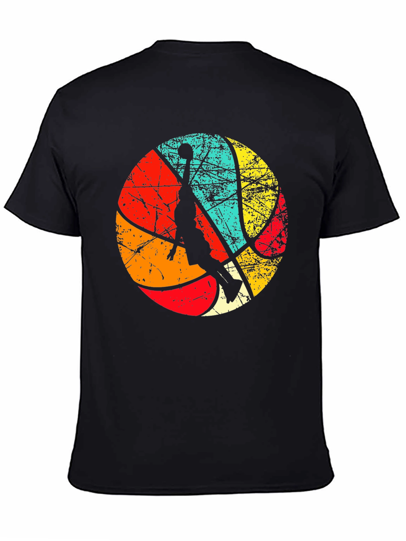 Retro Basketball Player Graphic Tee