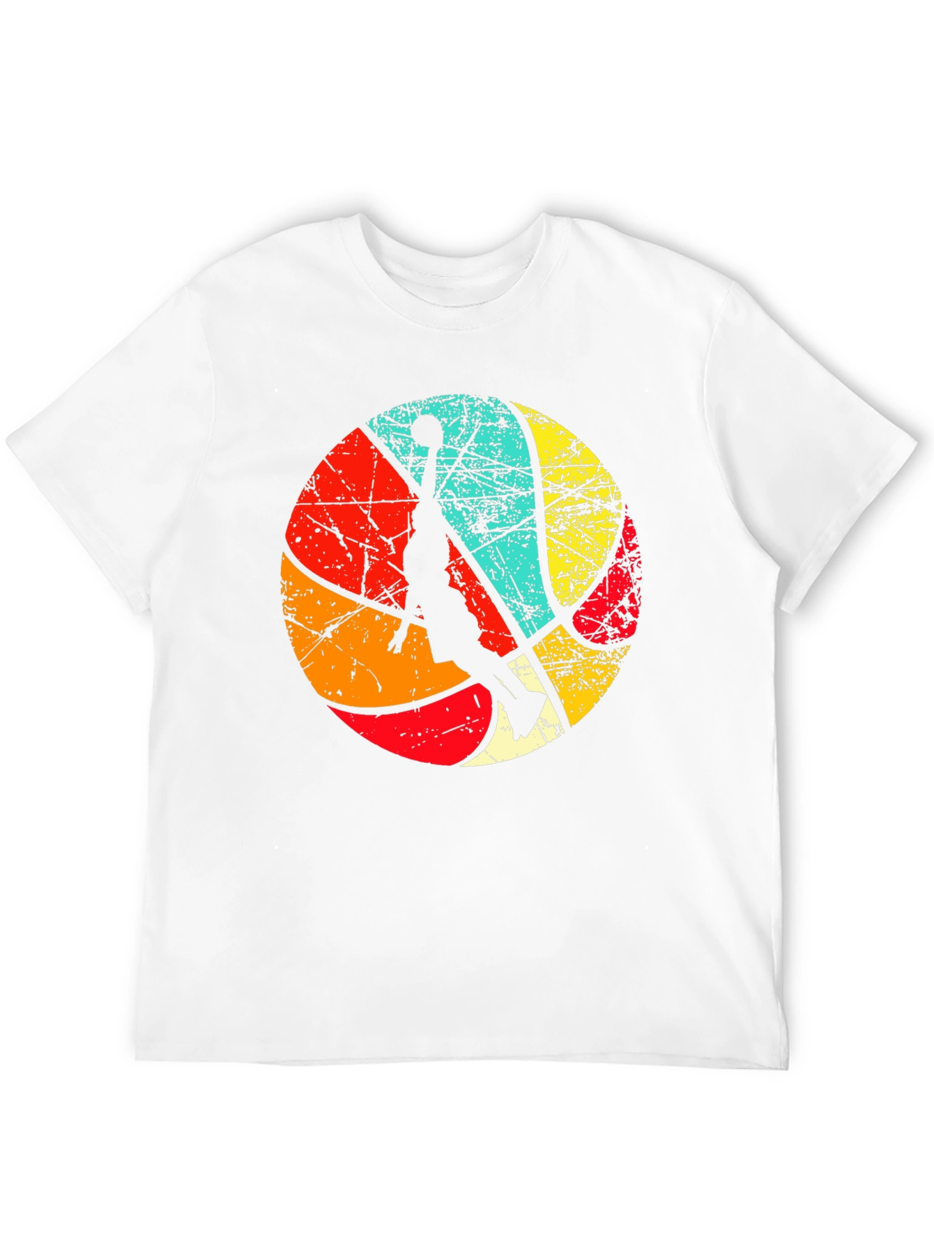 Retro Basketball Player Graphic Tee