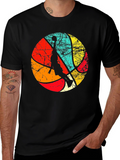 Retro Basketball Player Graphic Tee